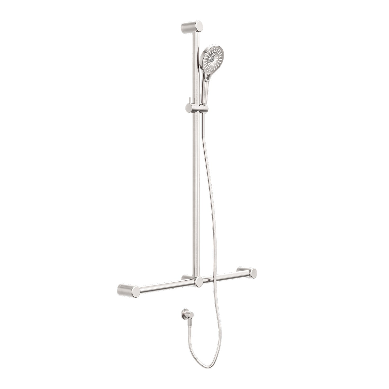 Mecca CARE 32-MM T-Brausestange mit Sützgriff und Handbrause, 1100X750MM