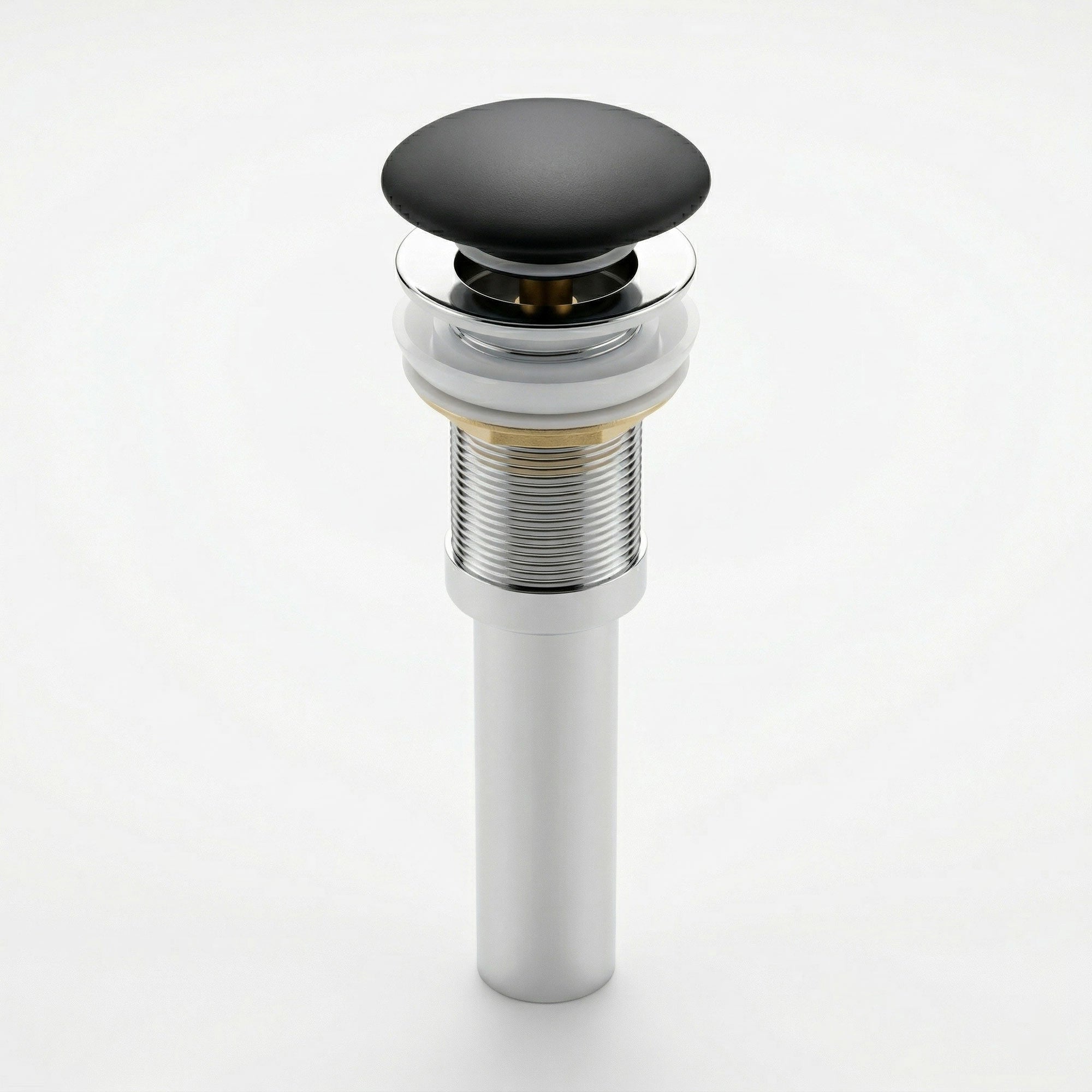 Pop-Up Drain for Washbasin in Matte Black