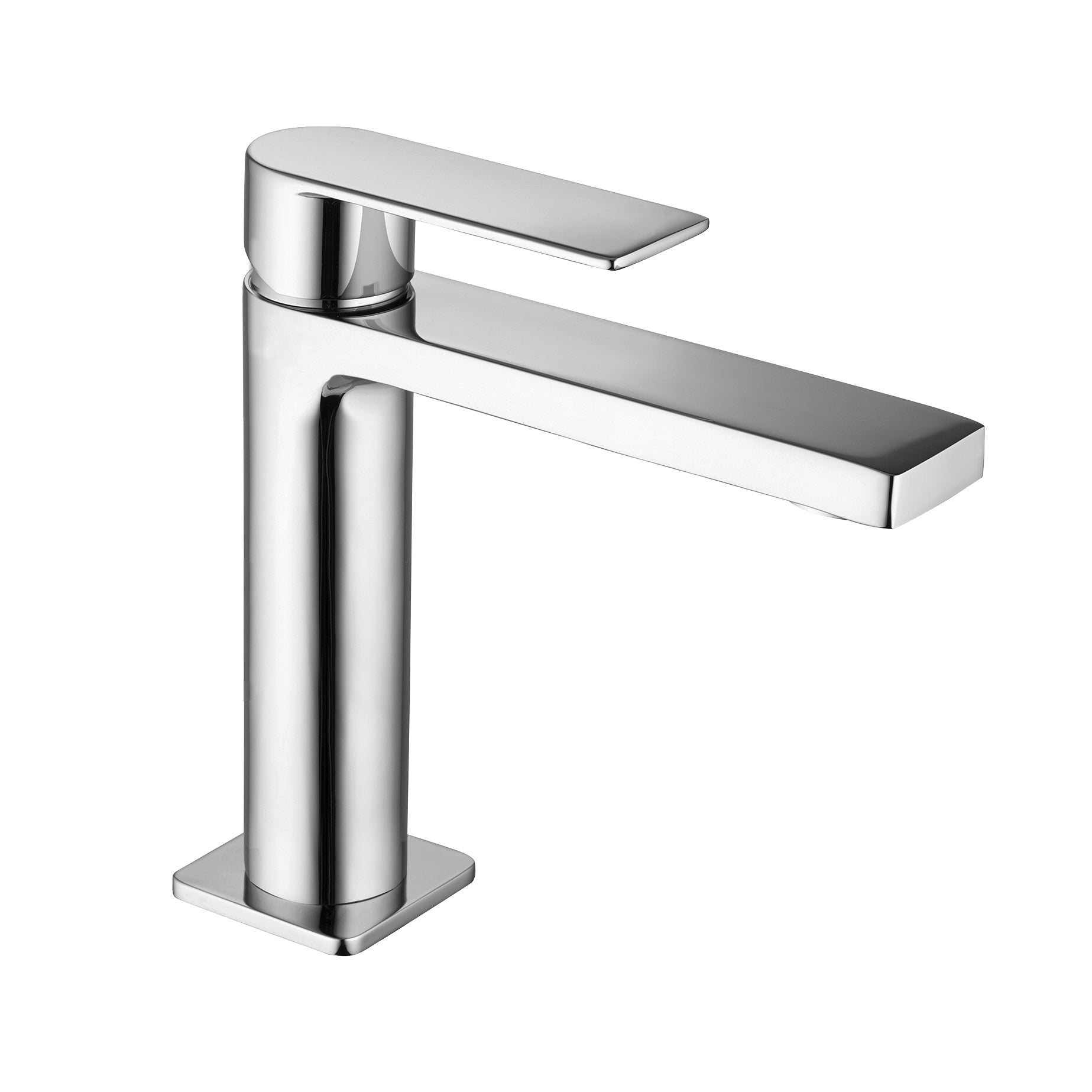 Mitigeur lavabo moderne TANGO en laiton massif, fabrication haut de gamme