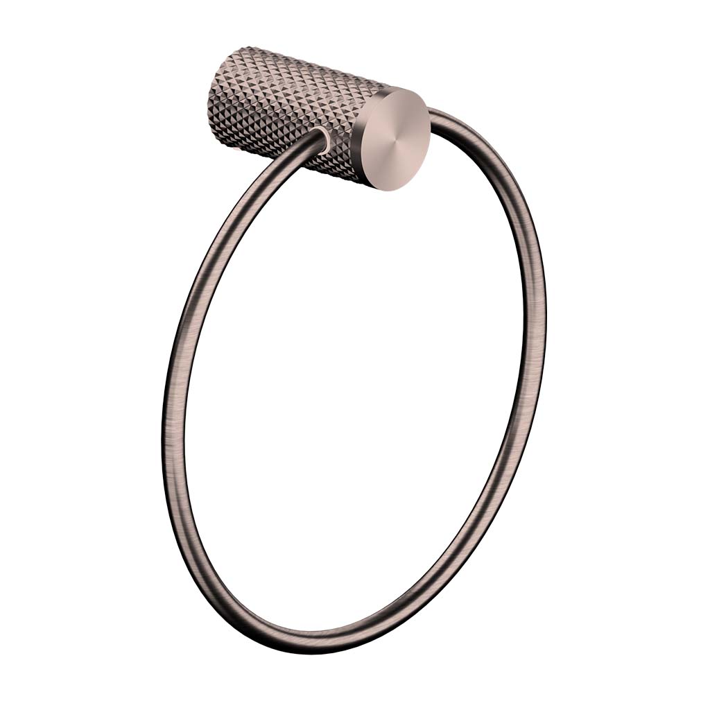 Gatco Waterline Wall Mounted Towel Ring in Matte Black 5582MX - The Gatco Waterline Wall Mounted Towel Ring in Matte Black 5582MX - The