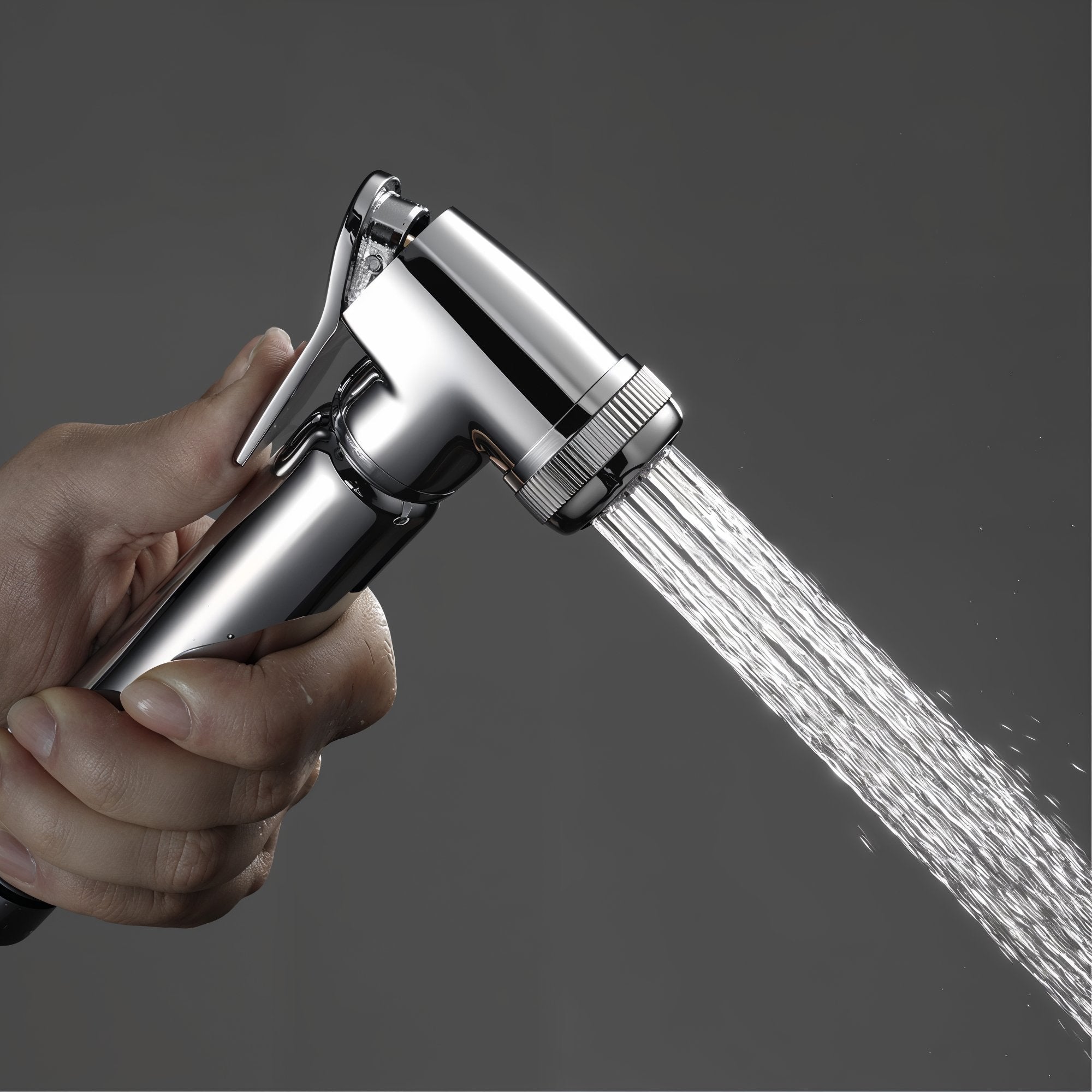 Miscelatore doccia caldo/freddo per WC/Bidet di design SOHO set completo con corpo UP