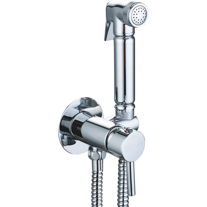 Ensemble complet douchette WC/Bidet avec mitigeur encastré mini
