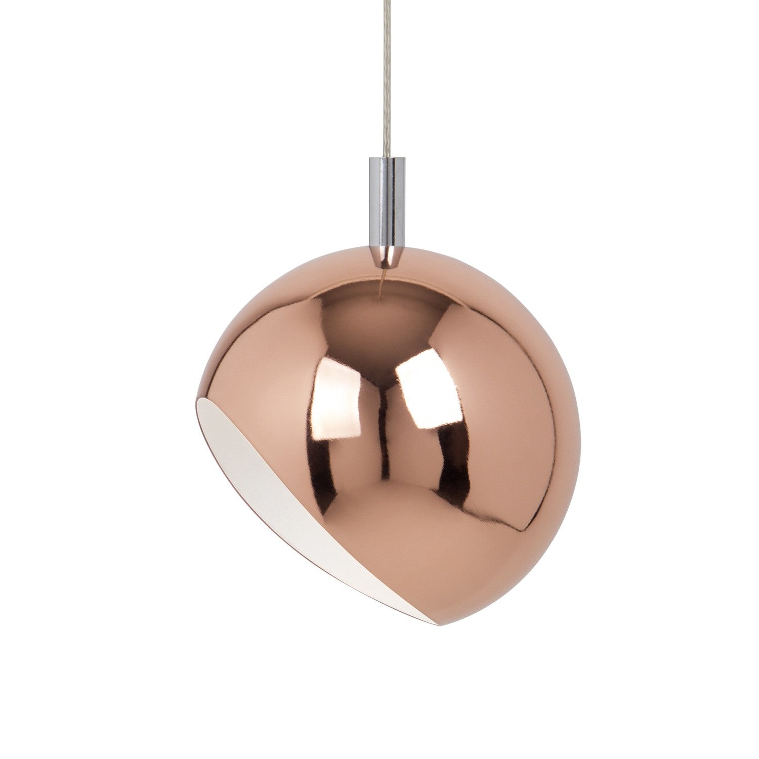Moderne Retro Pendelleuchte Kugelform Copper | LED 6-10 Watt | 2 Größen