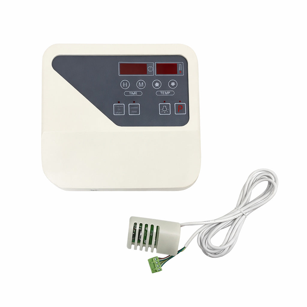 Thermolux 4.5KW/6KW Gunmetal Sauna Stove – Touch/Digital Controller