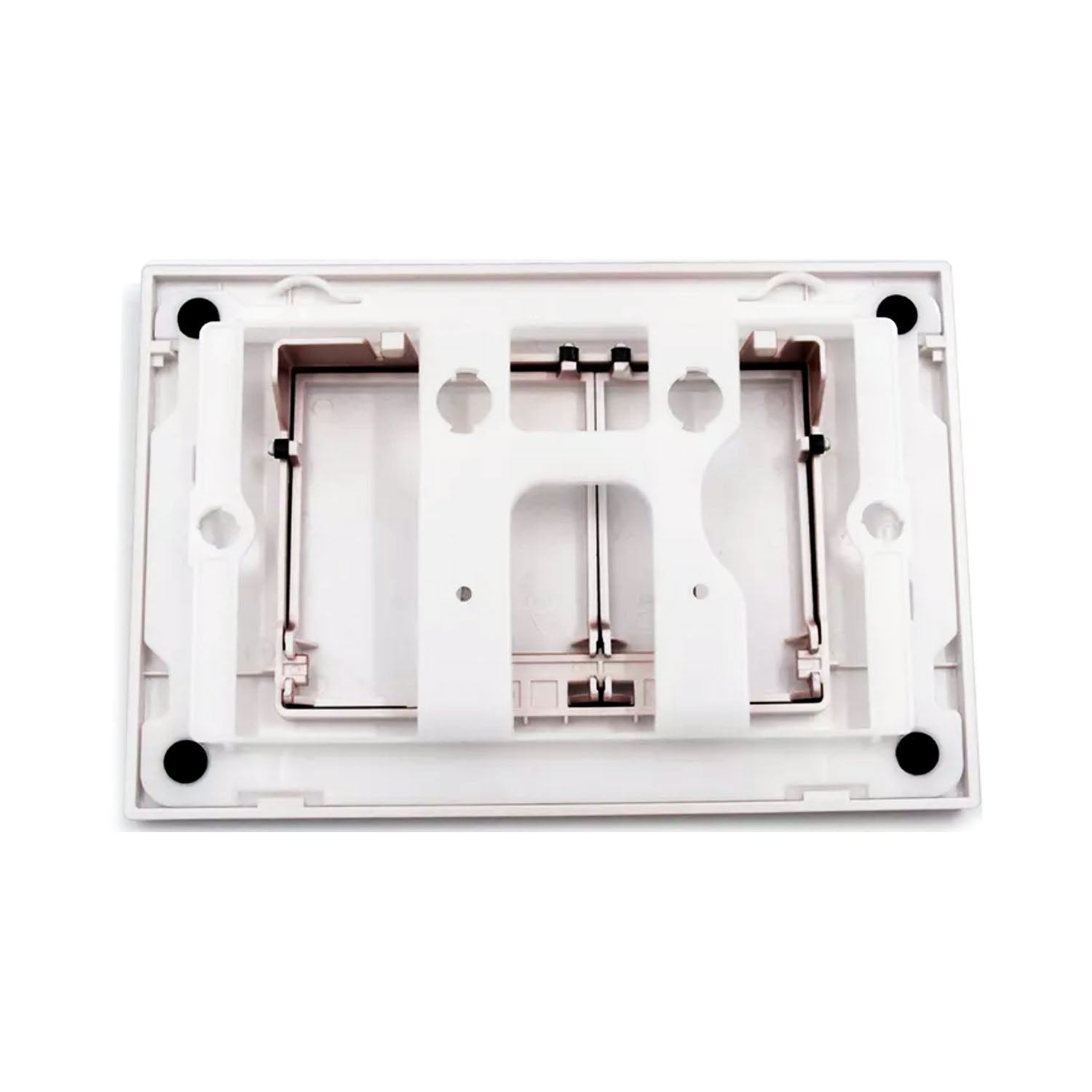 Plaque de commande blanche mate compatible avec Geberit Duofix Sigma (UP 320) ou DELTA double chasse
