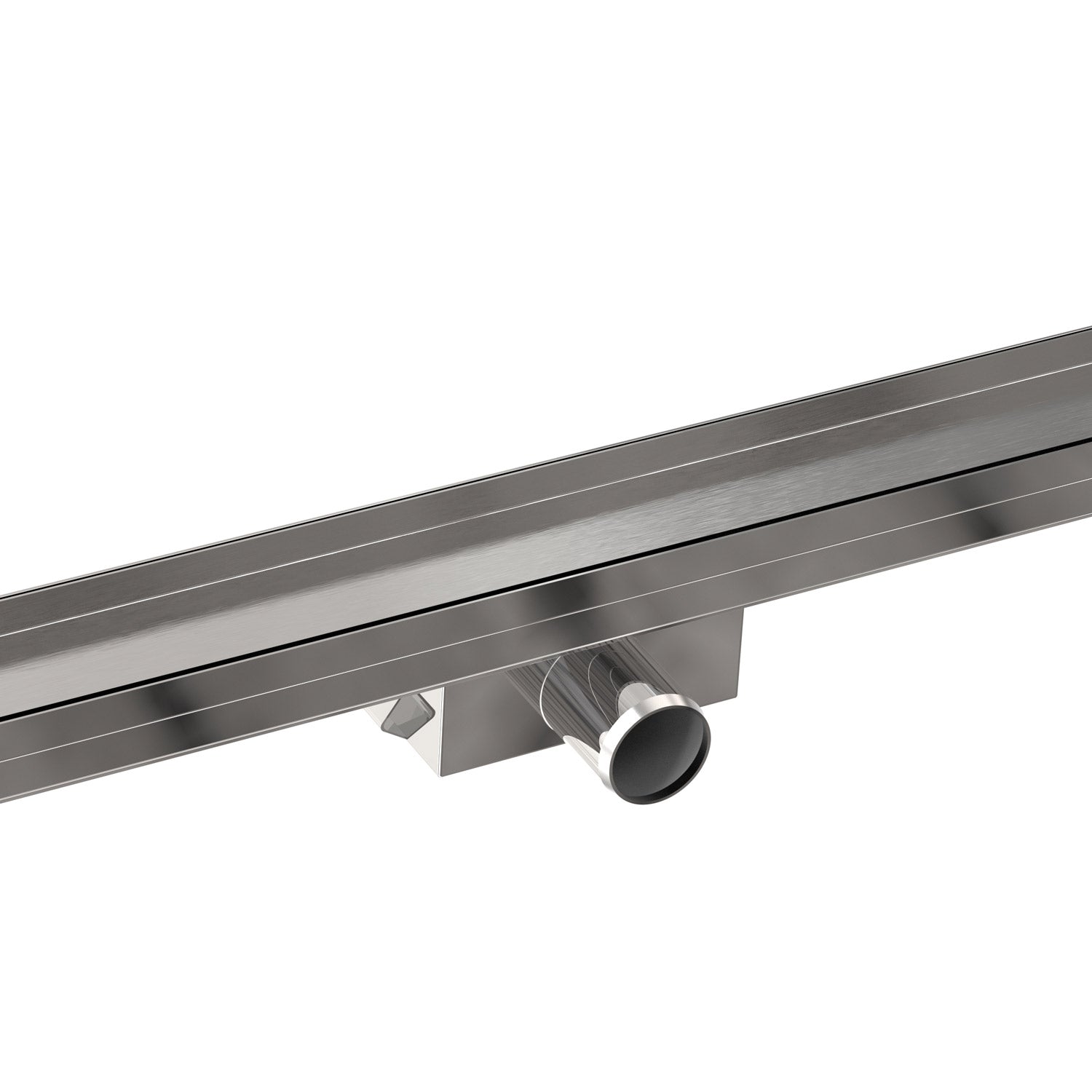 Professionnel Caniveau de douche Carrelable 2 en 1 60-140 cm Acier inoxydable SU 316