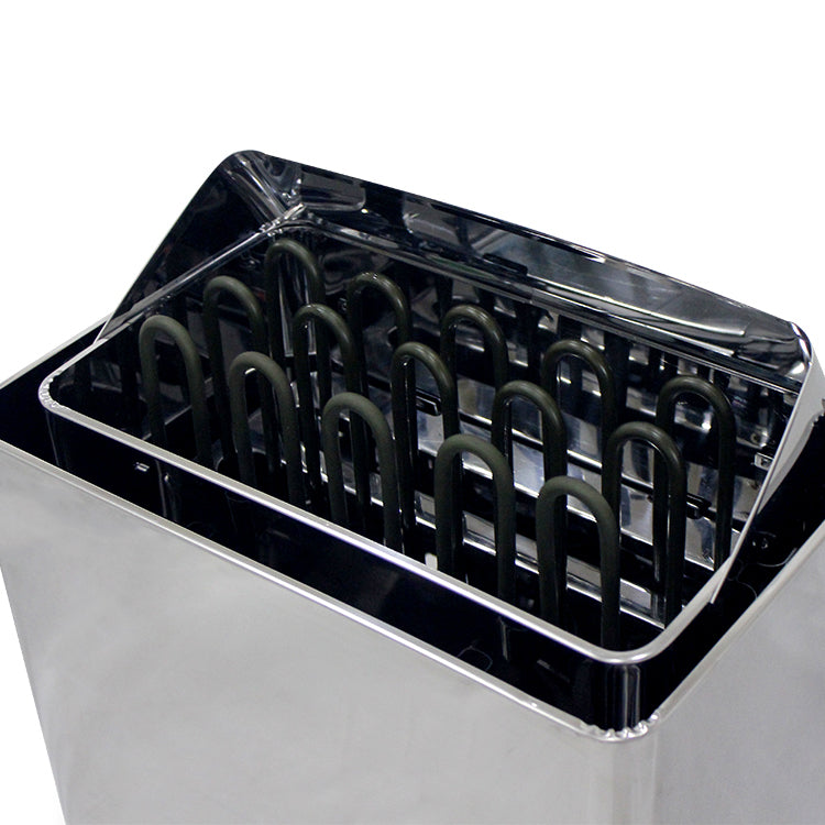 Estufa de sauna Thermolux 9KW Gunmetal – Control táctil/digital