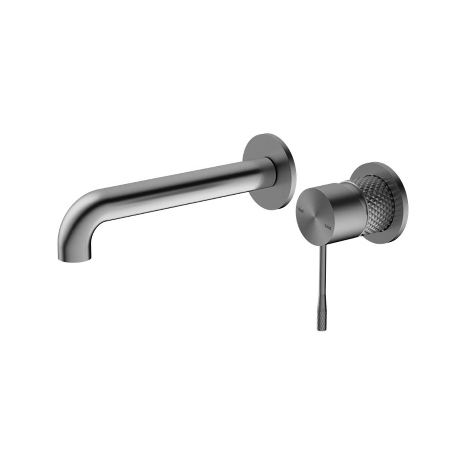 Miscelatore monocomando da incasso ICONIC per lavabo, incluso corpo incasso, finitura Gunmetal