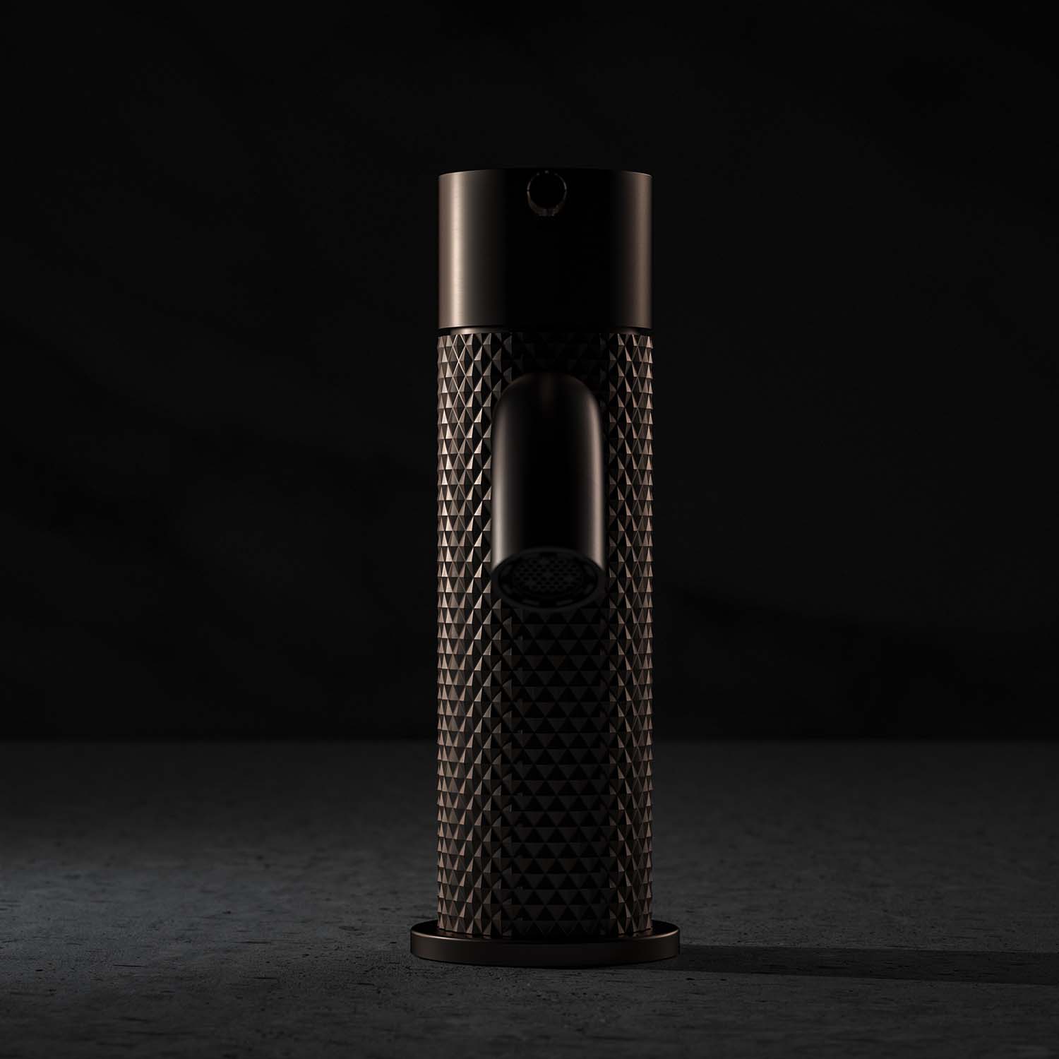Mitigeur de lavabo Stilform série Iconic en cuivre brossé