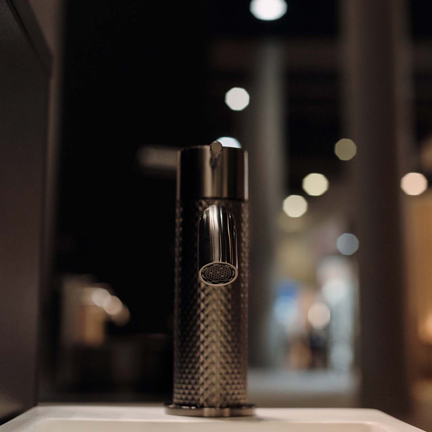 Mitigeur de lavabo Stilform de la série Iconic en Gunmetal