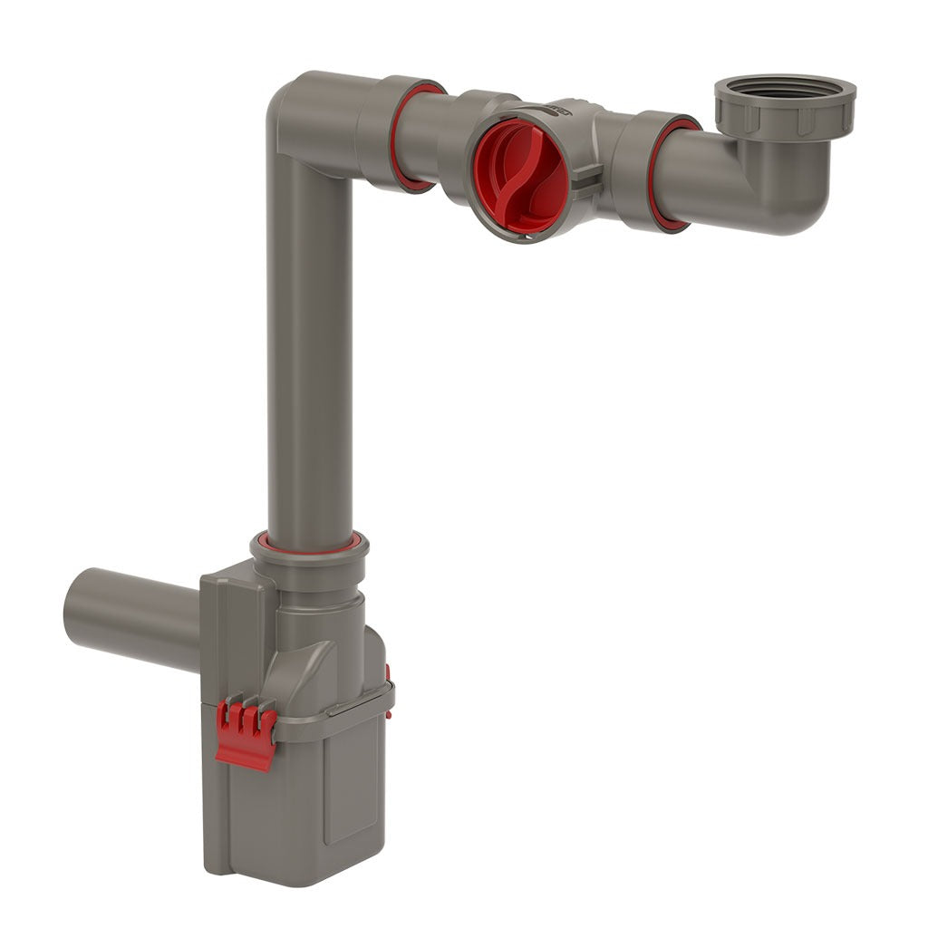 Space-Saving Washbasin Furniture Siphon DN32x5/4"