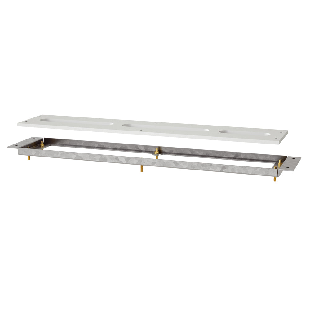 Cadre de montage Drachstein avec plaque support pour robinetterie