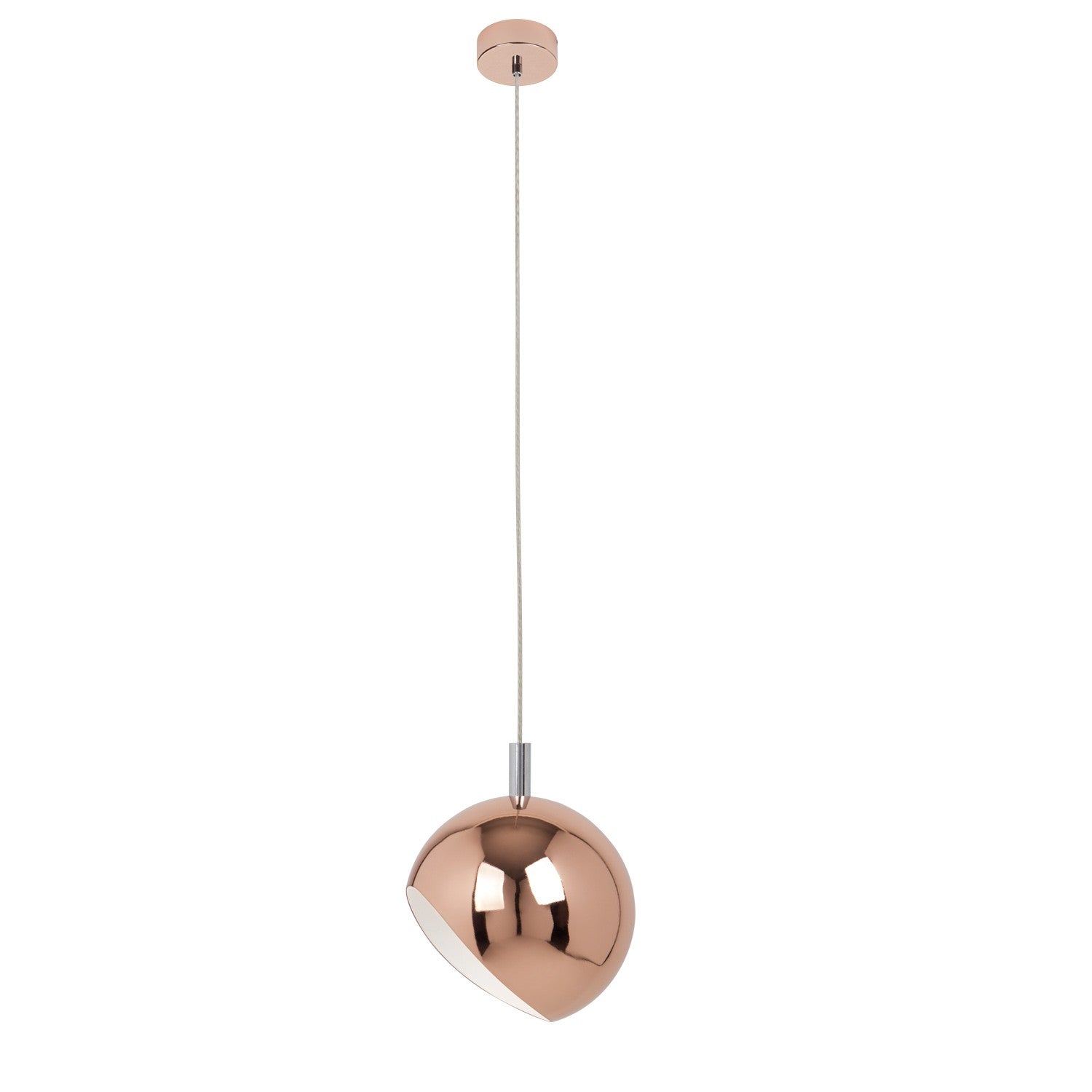 Moderne Retro Pendelleuchte Kugelform Copper | LED 6-10 Watt | 2 Größen