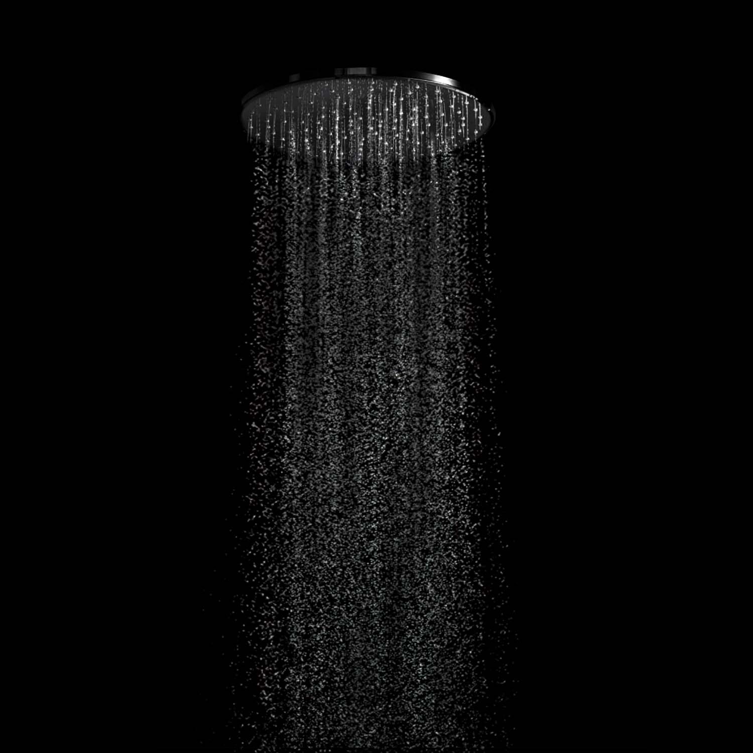 Pomme de douche ronde Stilform en acier inoxydable chromé 20 cm