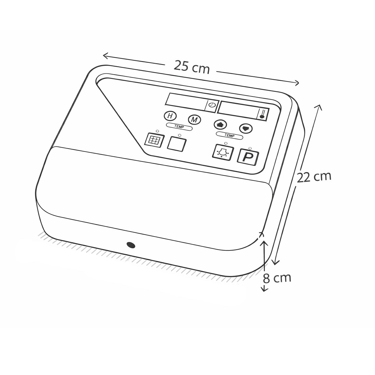 Thermolux Digital Controller for Sauna Heater 3 to 9 KW