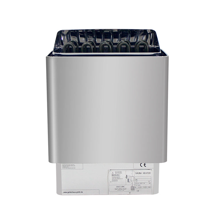 Poêle de sauna Thermolux 9KW Gunmetal – Commande tactile/numérique