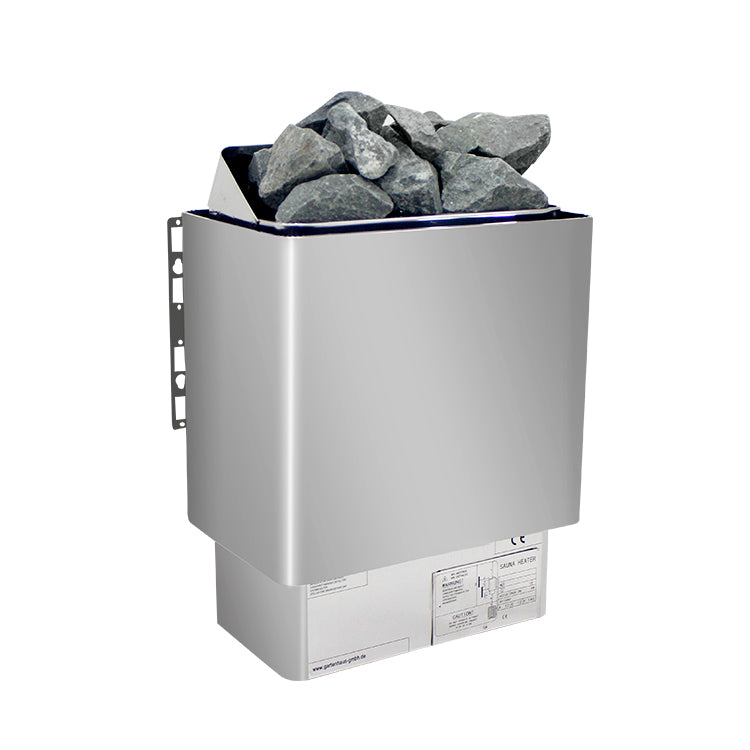 Poêle de sauna Thermolux 9KW Gunmetal – Commande tactile/numérique