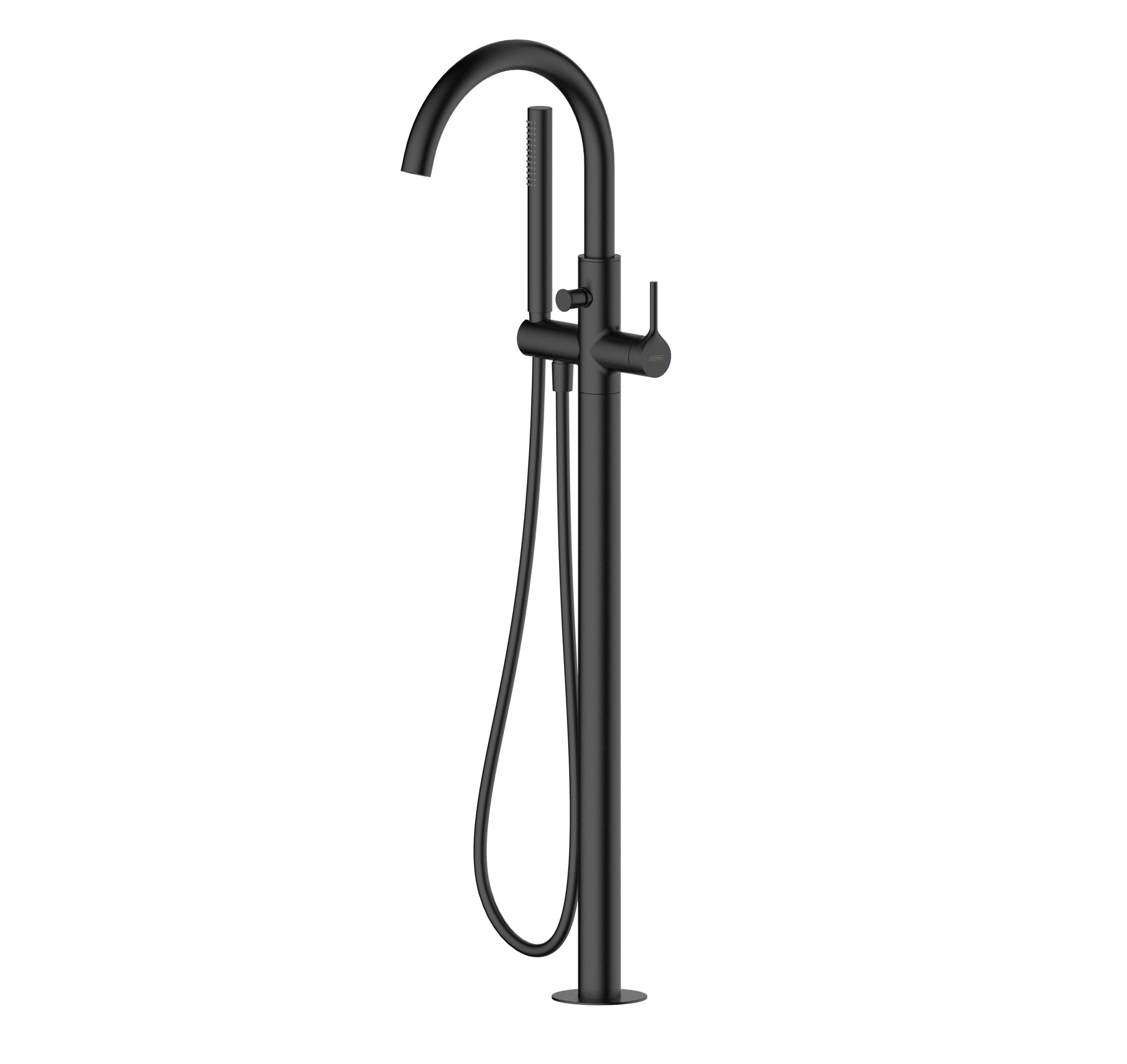 Rubinetto per vasca da bagno indipendente Highline Nero Opaco Rubinetto da appoggio