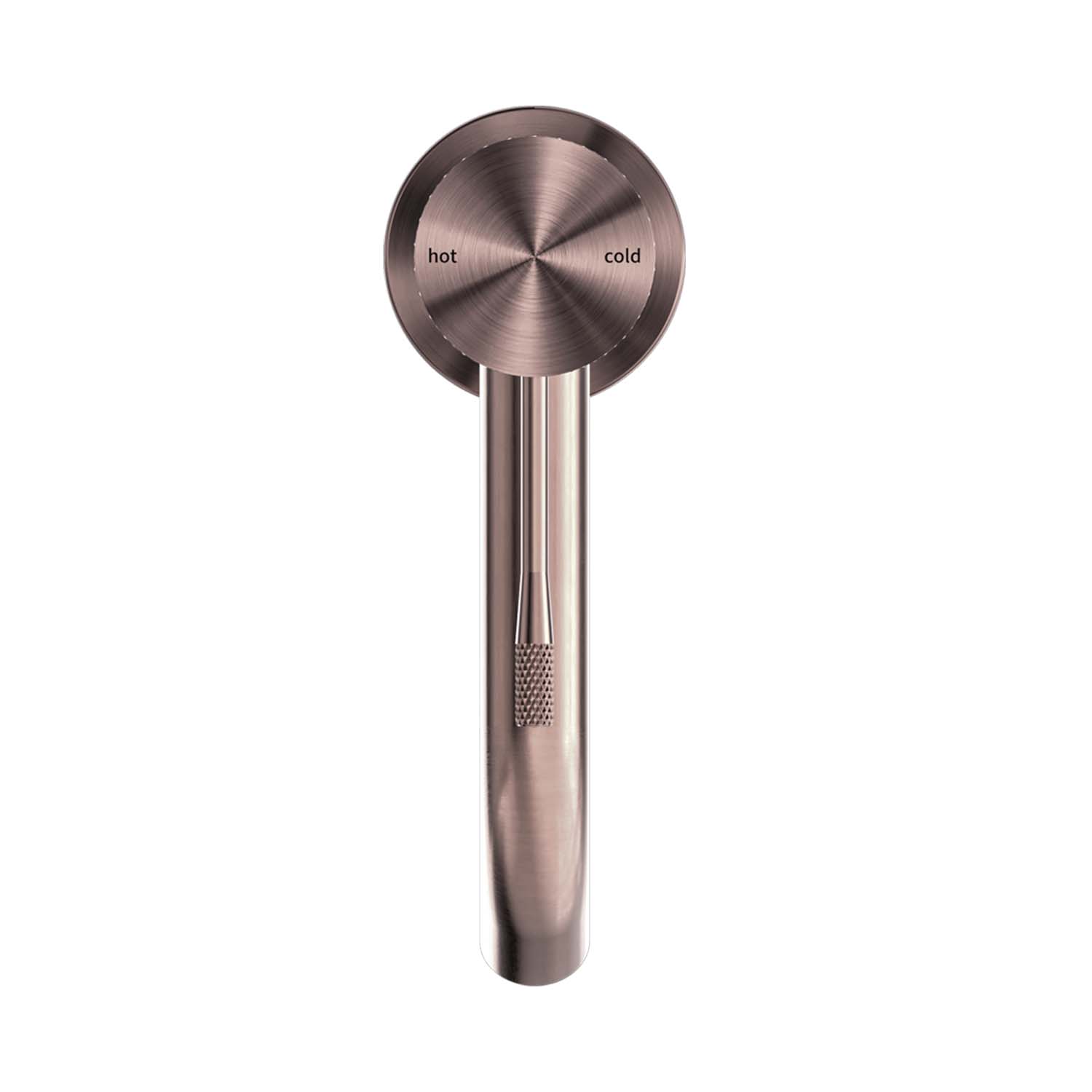 Mitigeur de lavabo Stilform série Iconic en cuivre brossé