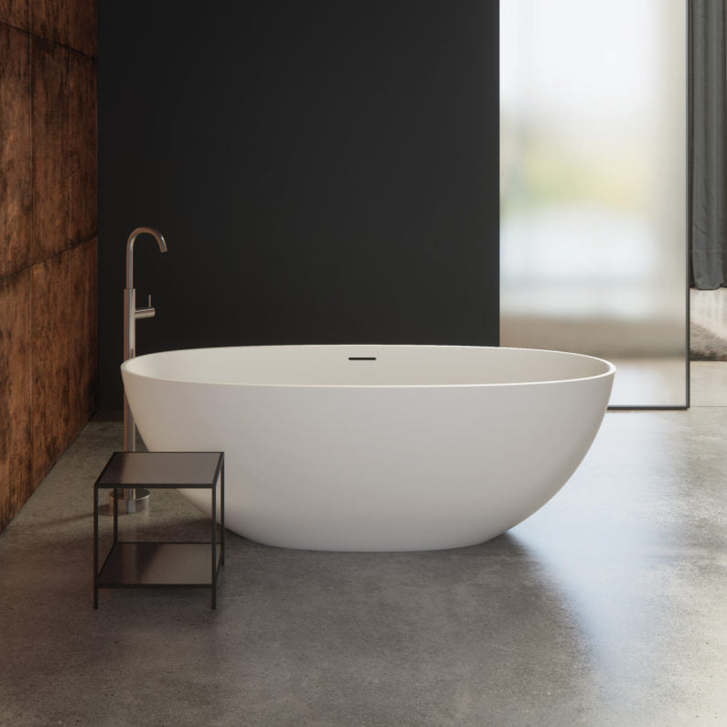 Freistehende Badewanne "Soho 2.0" 160, 168 oder 180 cm - Mineralguss
