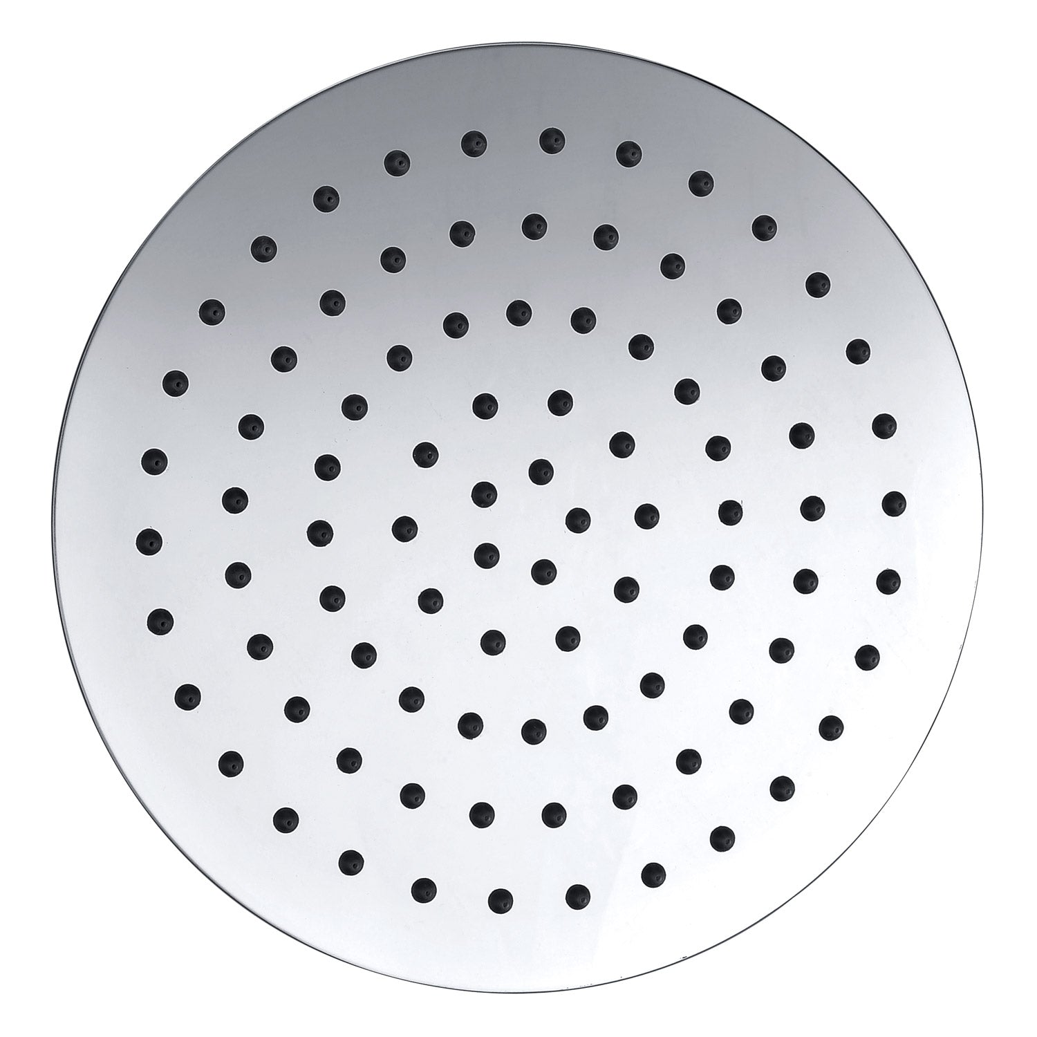 Pomme de douche ronde Stilform en acier inoxydable chromé 20 cm