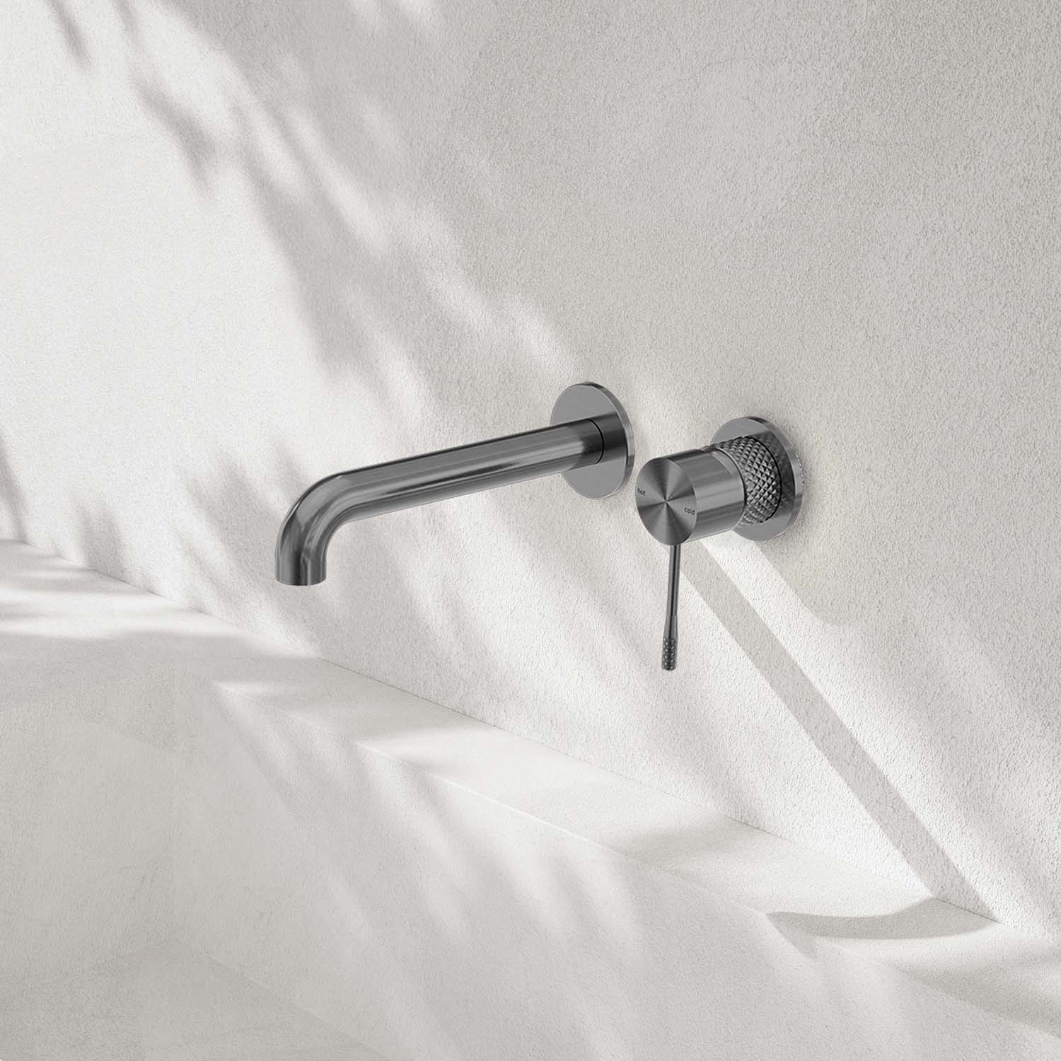 Miscelatore monocomando da incasso ICONIC per lavabo, incluso corpo incasso, finitura Gunmetal