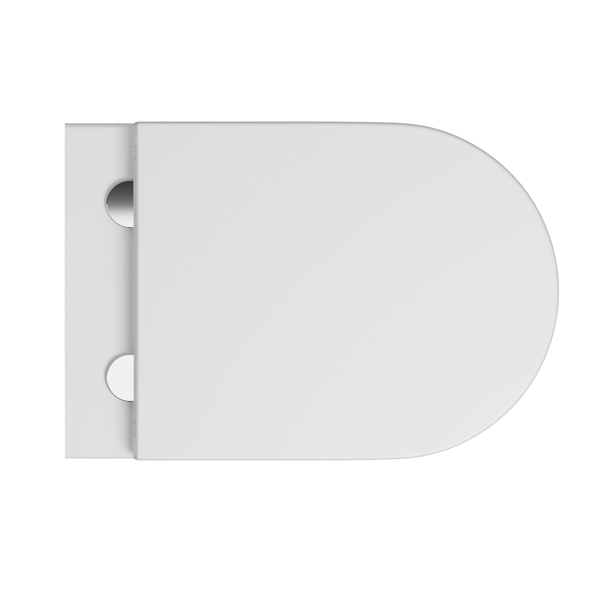 Vaso sospeso Soho WC senza brida bianco opaco con sedile WC