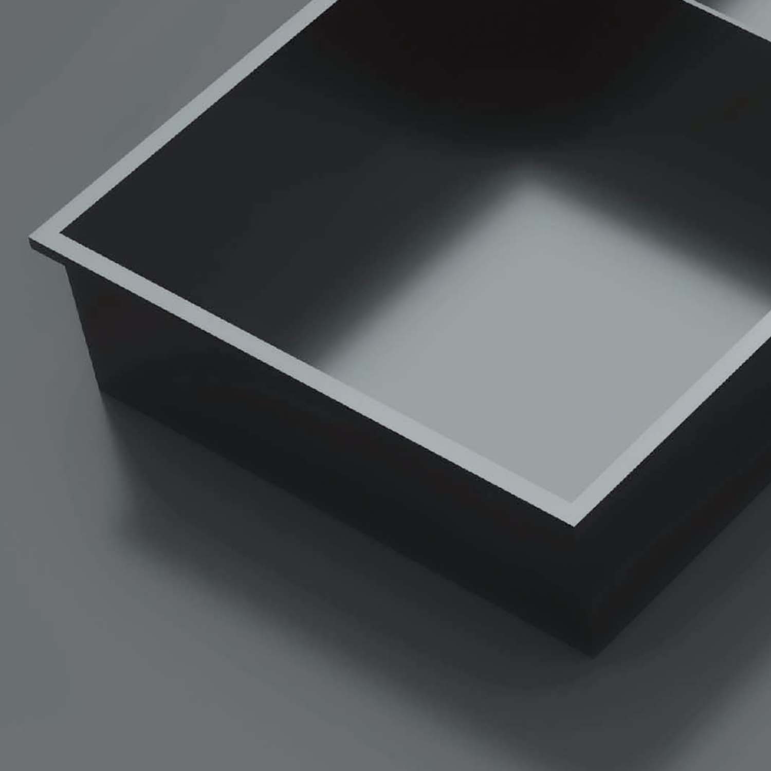 Niche murale minimaliste en acier inoxydable brossé 30x30 ou 60x30