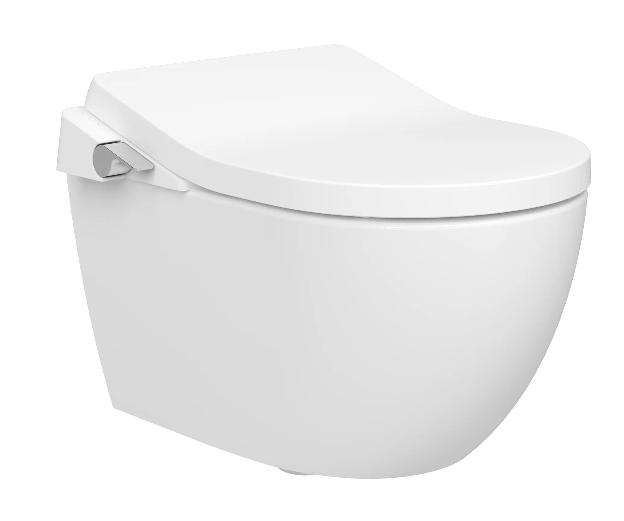 WC elettronico con doccia Aqua Comfort con acqua calda, riscaldamento del sedile e luce notturna