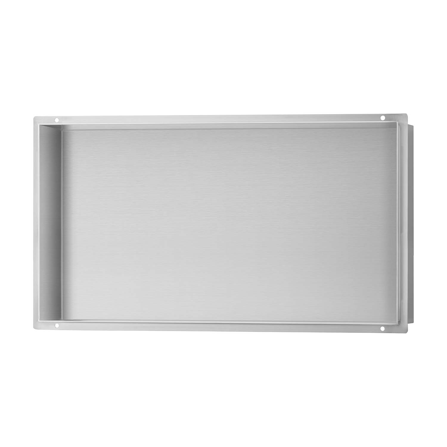 Stilform Nika do steny 60x30 bez rámu, brúsená nerezová oceľ