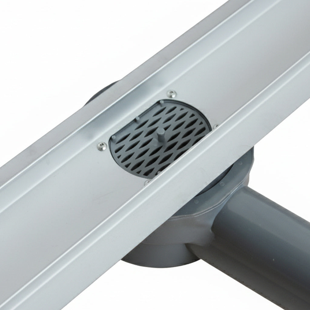 Profi Duschrinne FLEX Befliesbar 2 in 1 60–120 cm Edelstahl SU 316