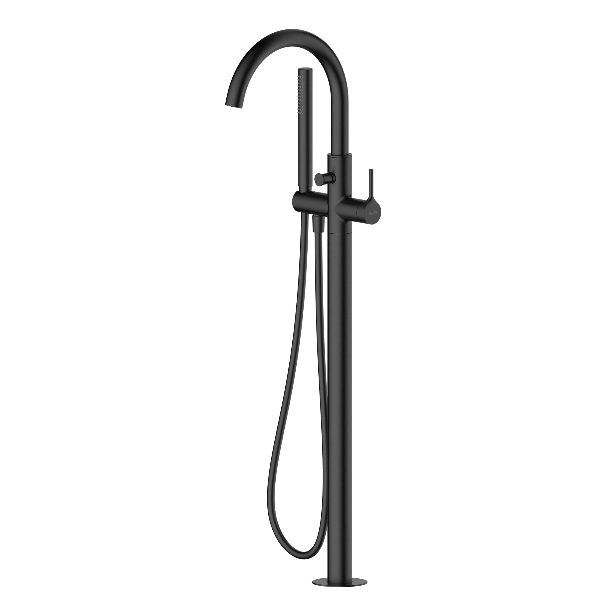 Freestanding bathtub faucet Park Black Matt floor-mounted faucet