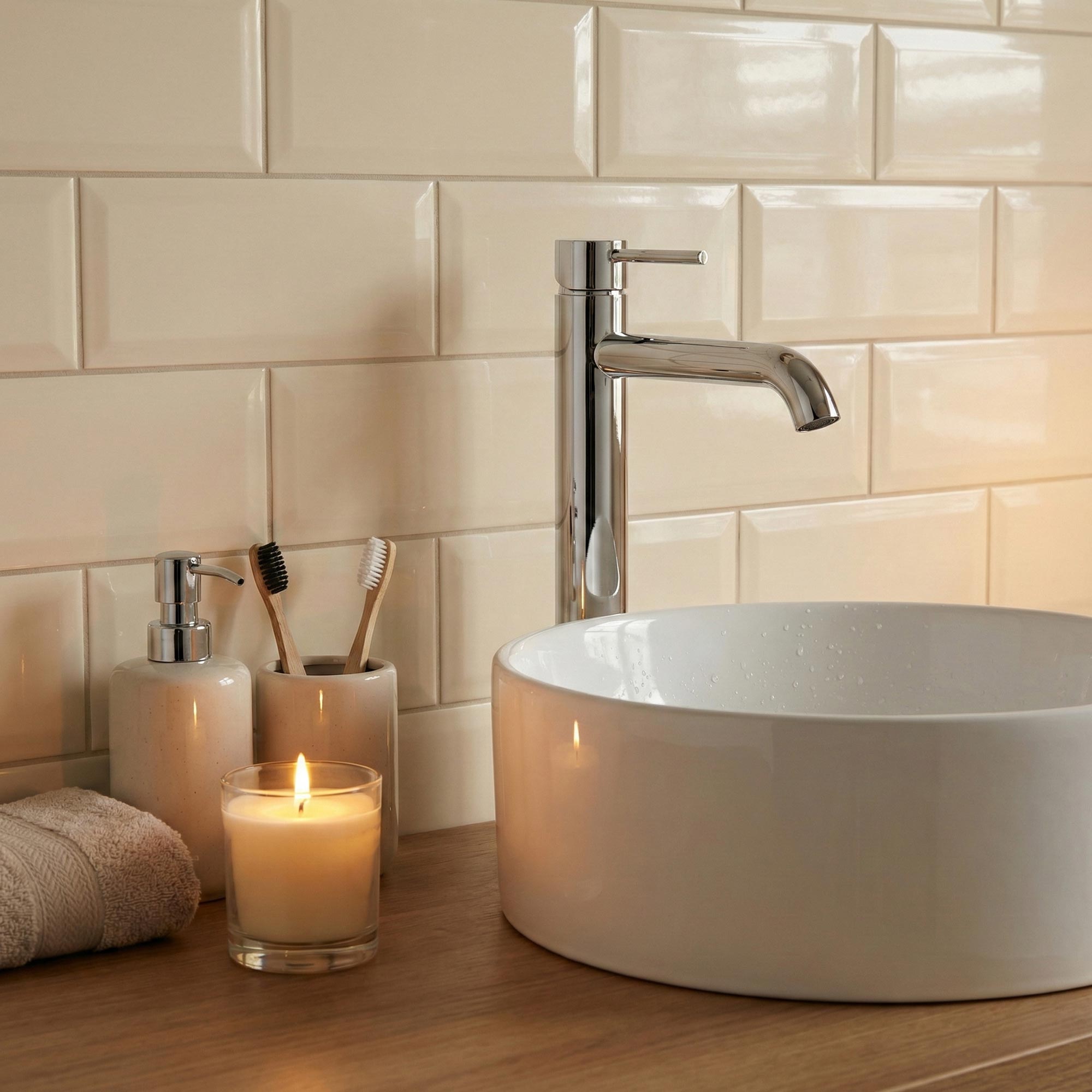 Stilform Elegant Bathroom Faucet from the Park 2.0 Series, Tall Version in Chrome