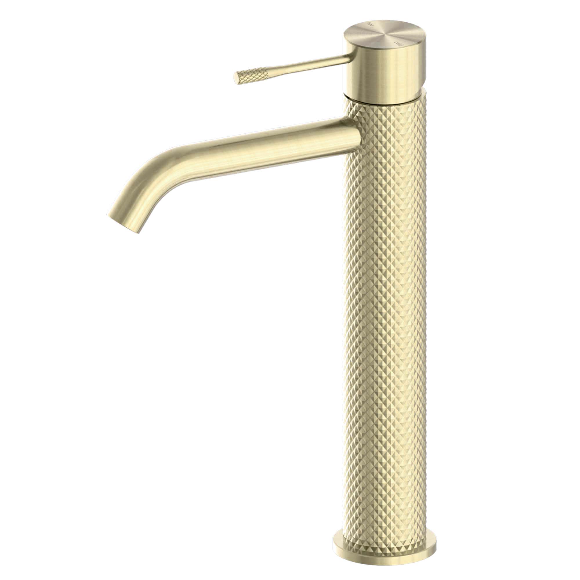 Stilform washbasin faucet from the Iconic series High version in brushed brass