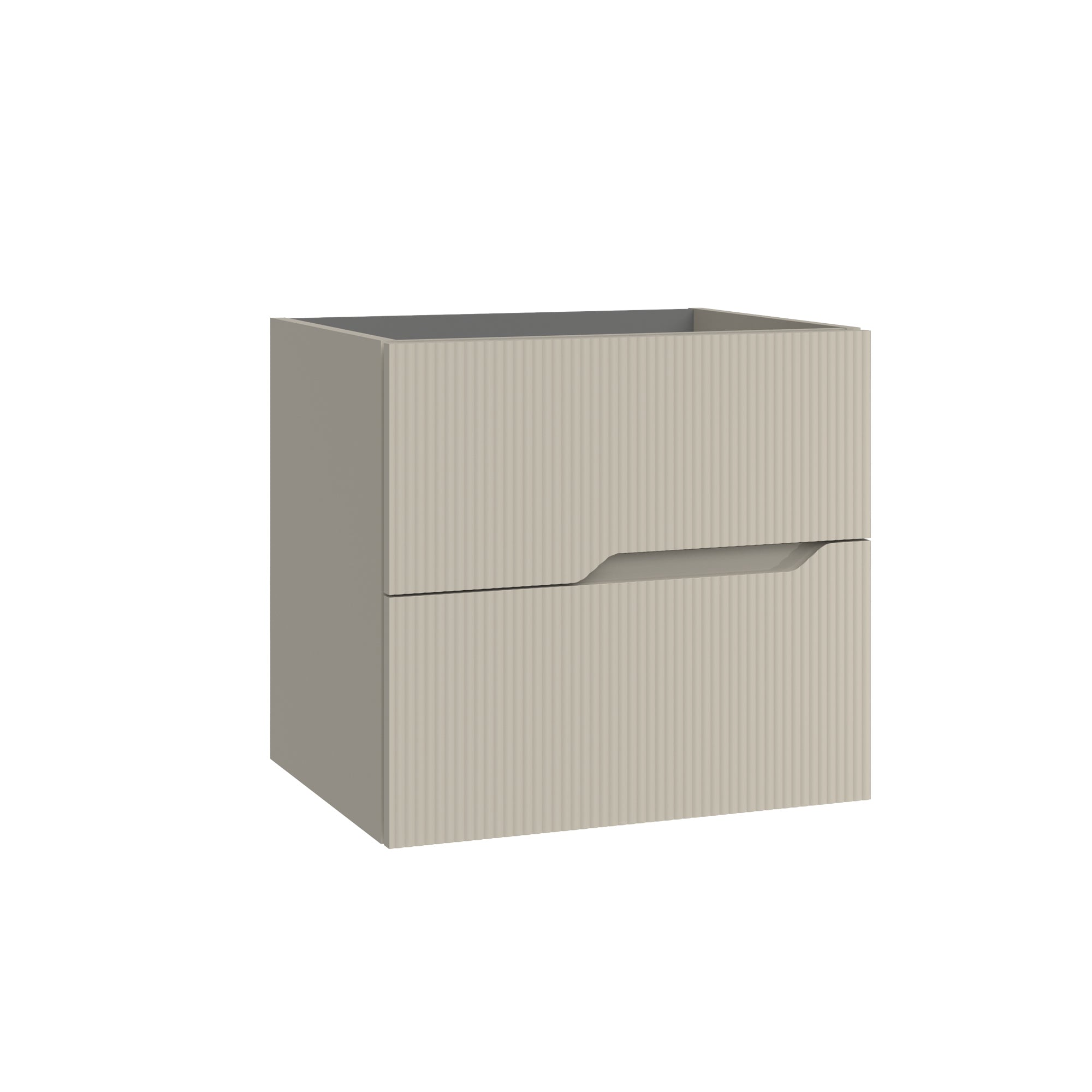 Bamboo – Waschtisch mit Unterschrank Set in Greige