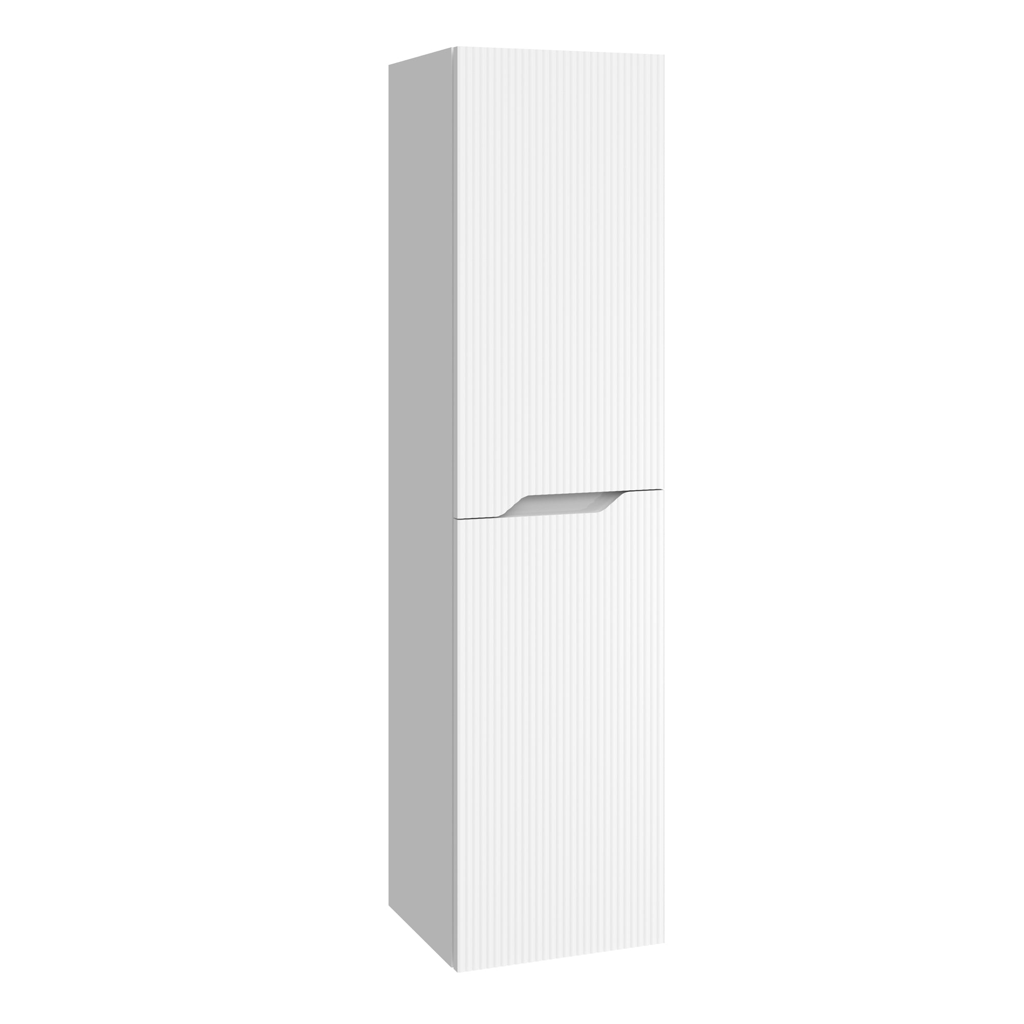 Bamboo – Hängeschrank in Weiß Matt