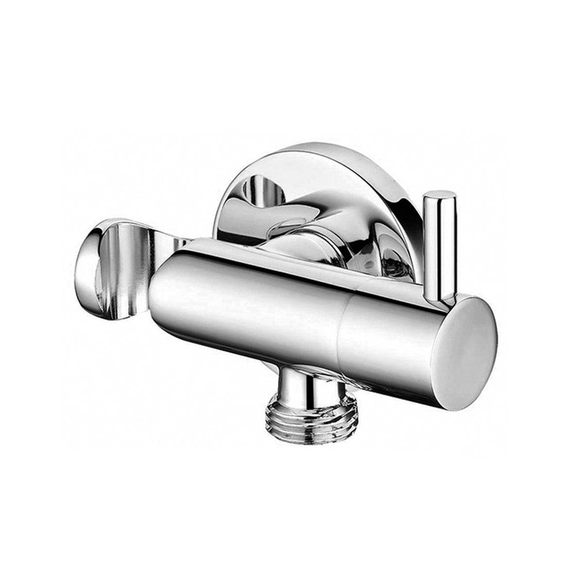 Designová Ruční sprcha WC/Bidet Kompletní sada s uzavíracím ventilem – kulatá