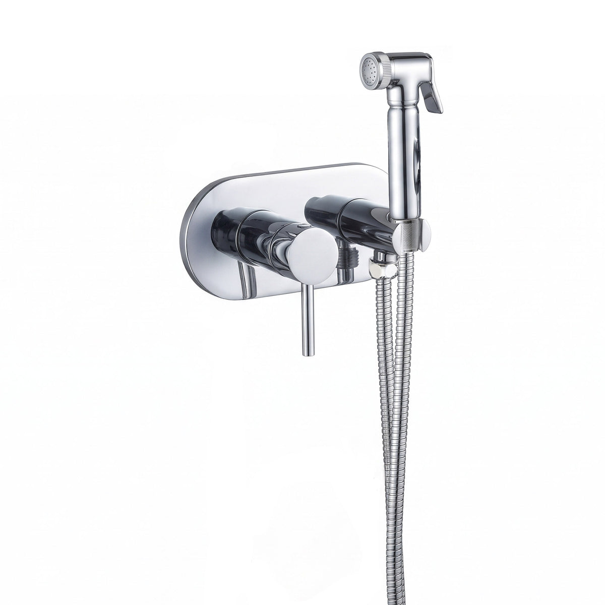 Designová podomítková kompletní sada WC/Bidet s Ruční sprcha a směšovačem