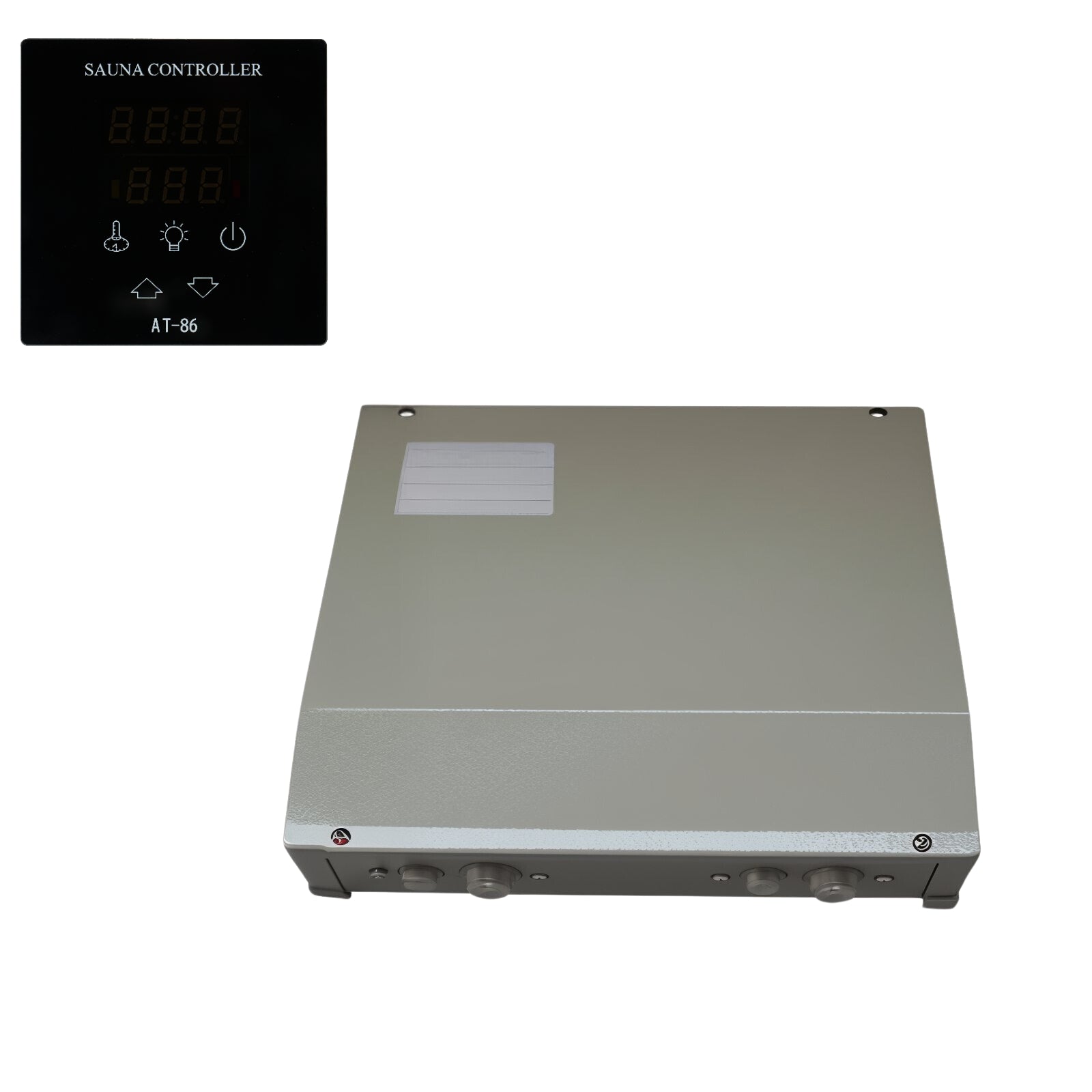 Saunaofen Thermolux 4,5KW/6KW Gunmetal – Touch/Digital Controller