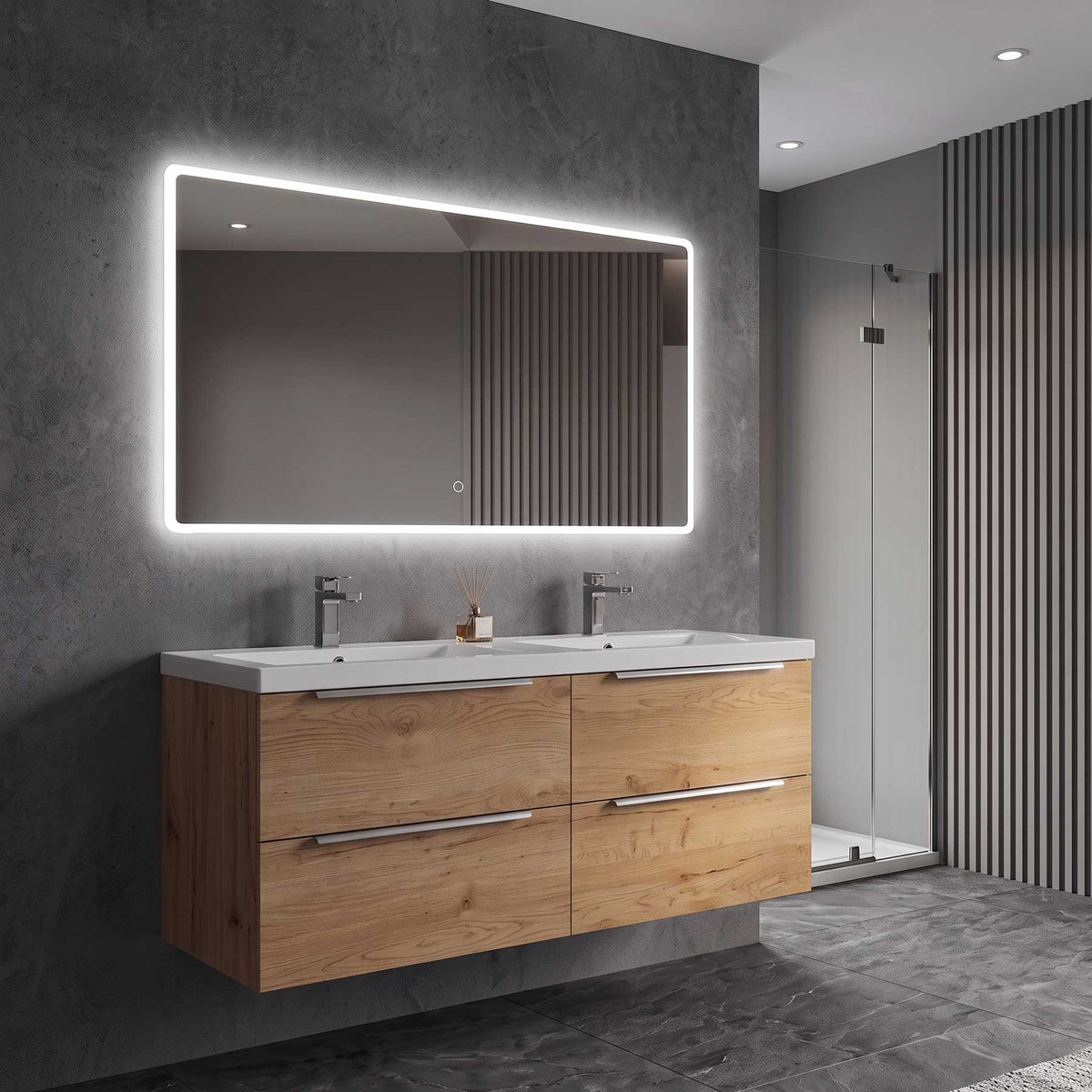 SET doppio lavabo Galaxy