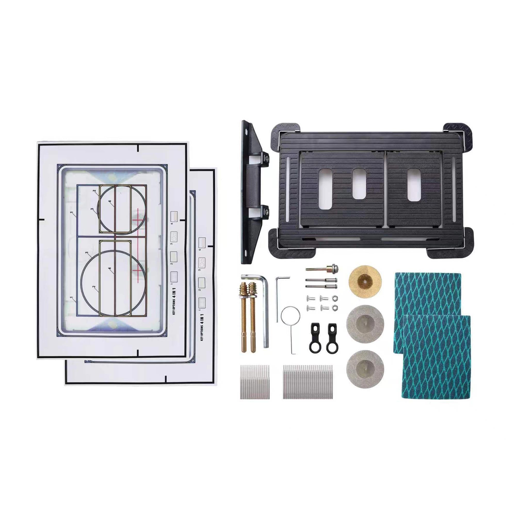 Befliesbarer Drückerplatten-Bausatz für Geberit Sigma, Delta & TECE
