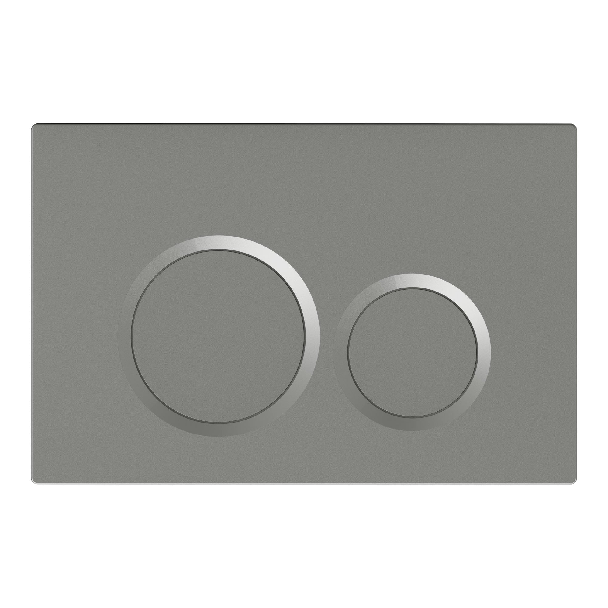 Placa pulsadora Gunmetal - Compatible con Geberit Sigma (UP 320)