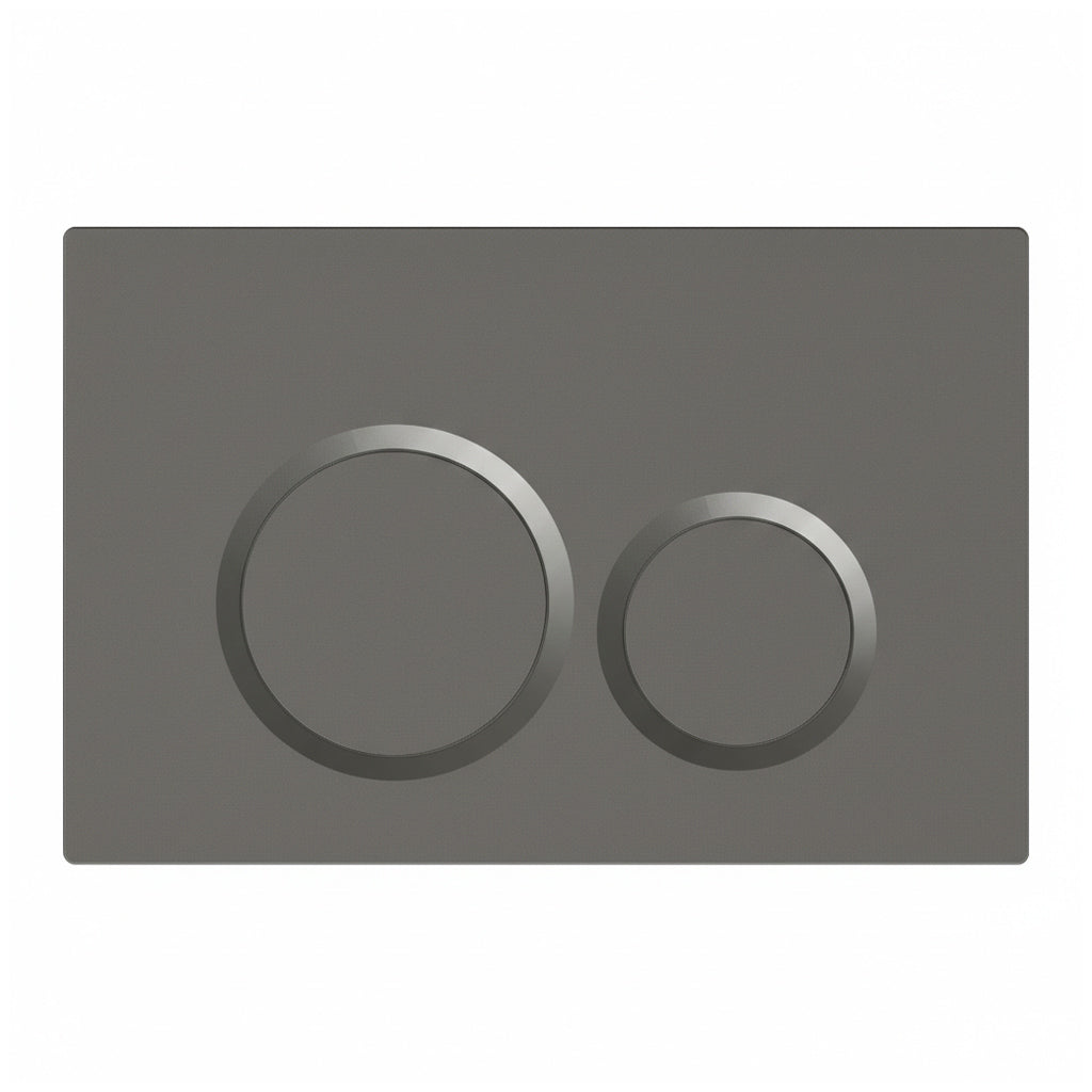 Drückerplatte Gunmetal - Kompatibel mit Geberit Sigma (UP 320)