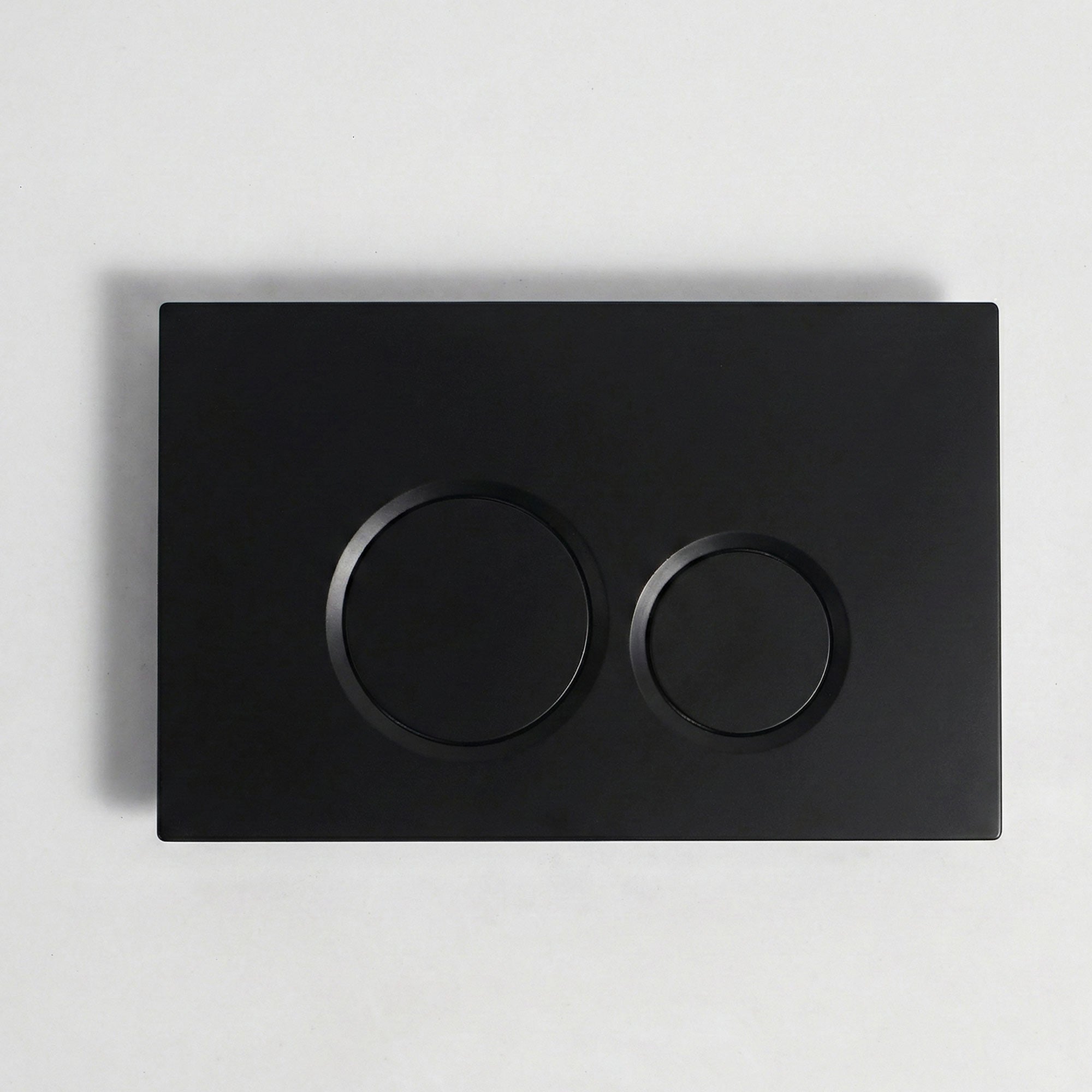 Plaque de commande noir mat - Compatible avec Geberit Sigma (UP 320)