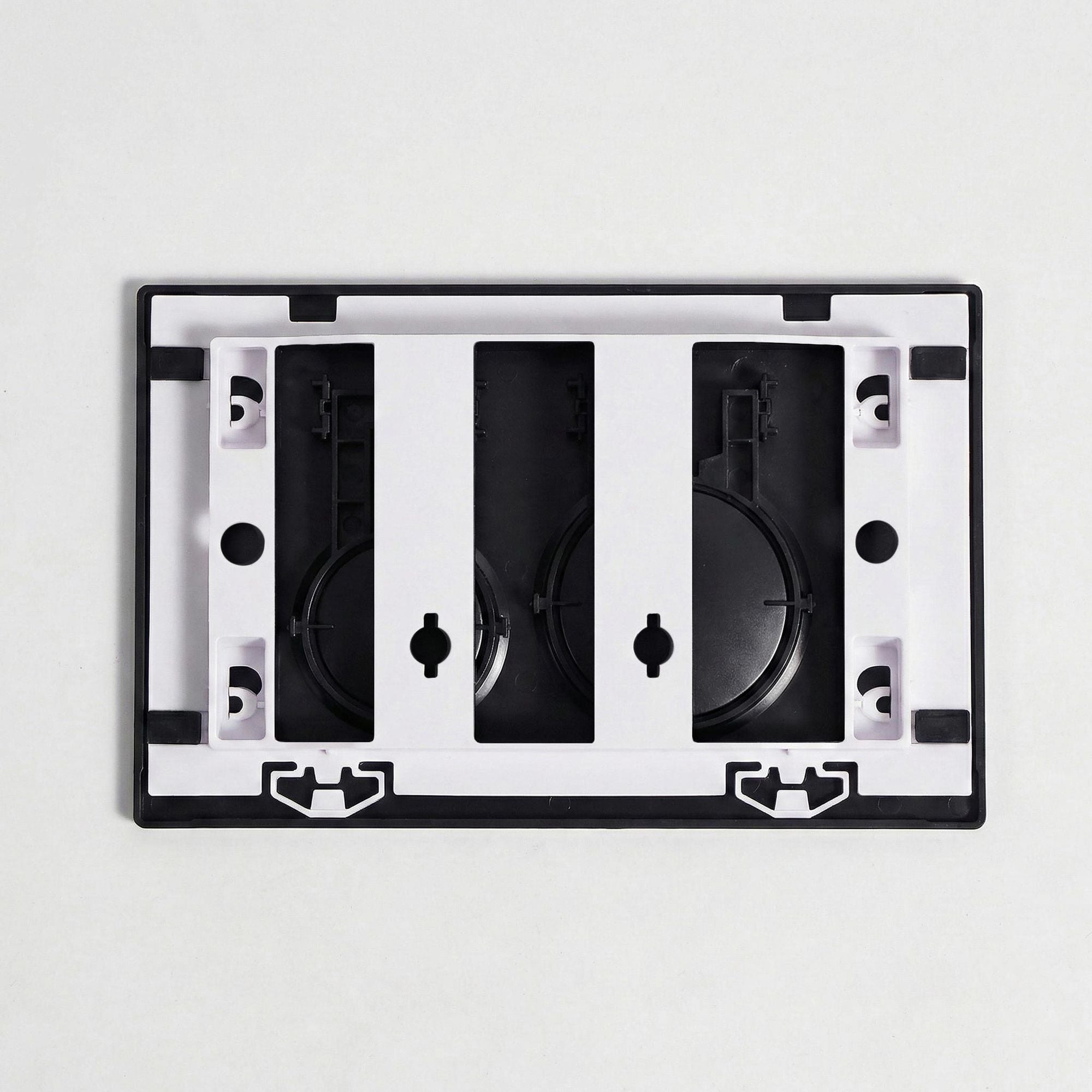 Plaque de commande noir mat - Compatible avec Geberit Sigma (UP 320)