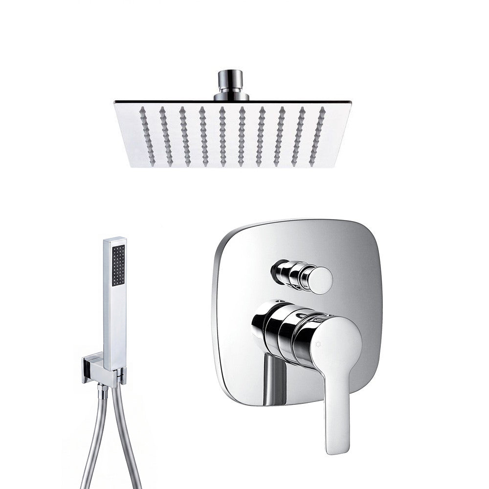 Soho Regendusche Komplett-Set Eckig – Unterputz
