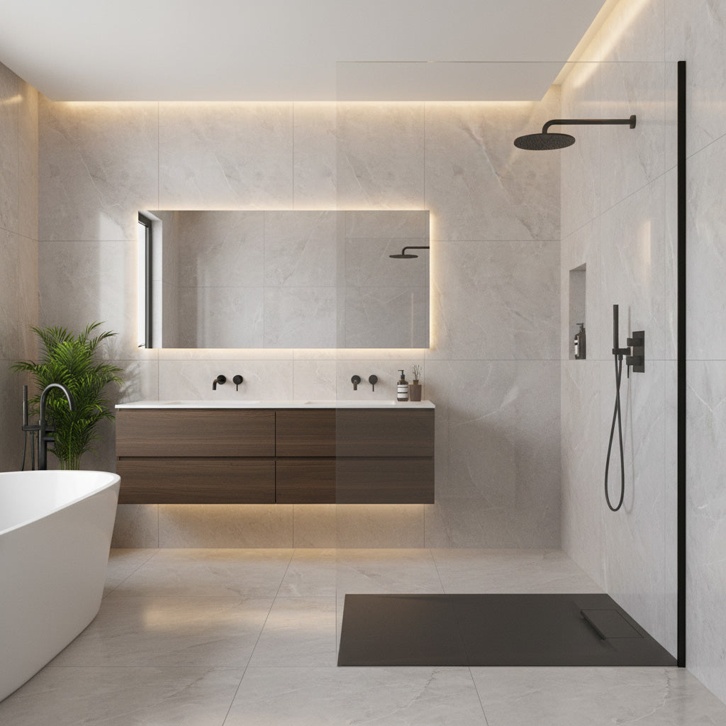 Soho SMC Duschwanne SlimLine – nur 35 mm flach, modern & robust