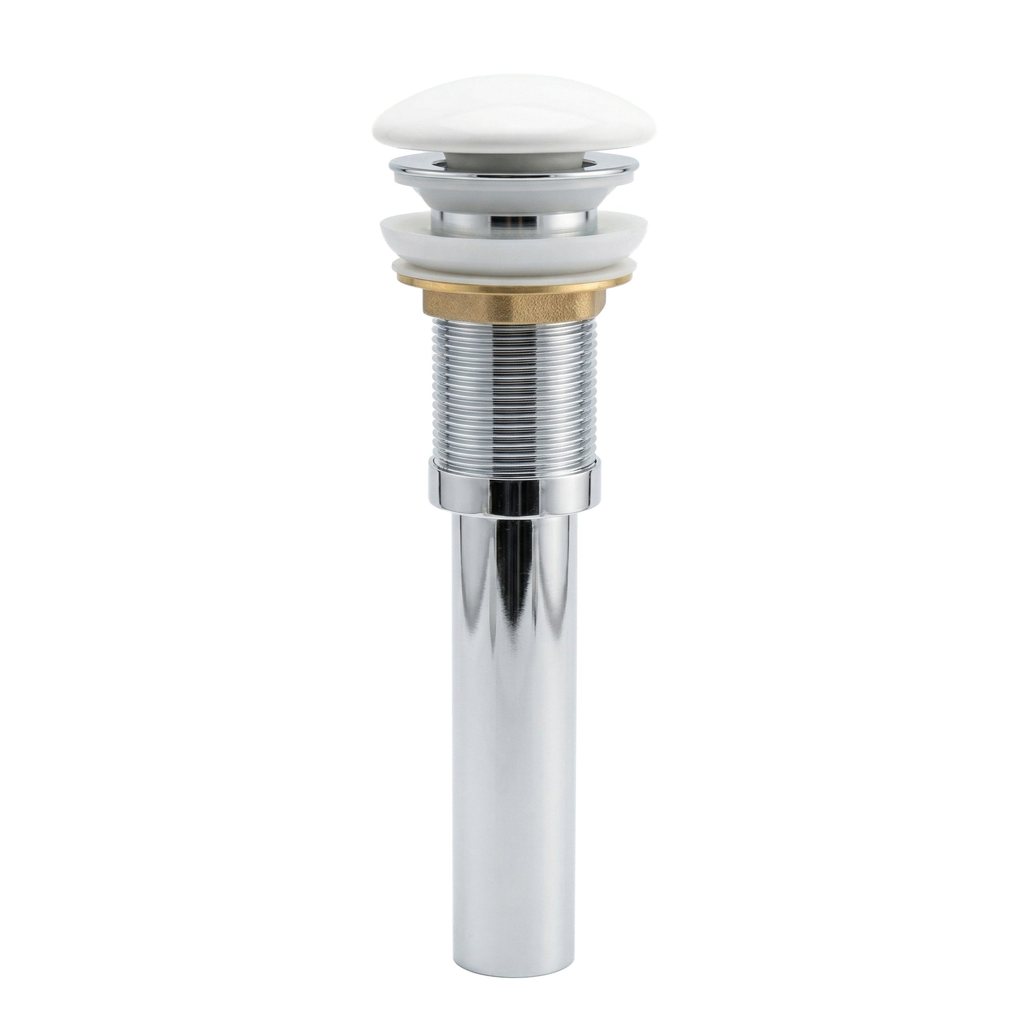 Basin Drain Pop-Up Valve - White Cover