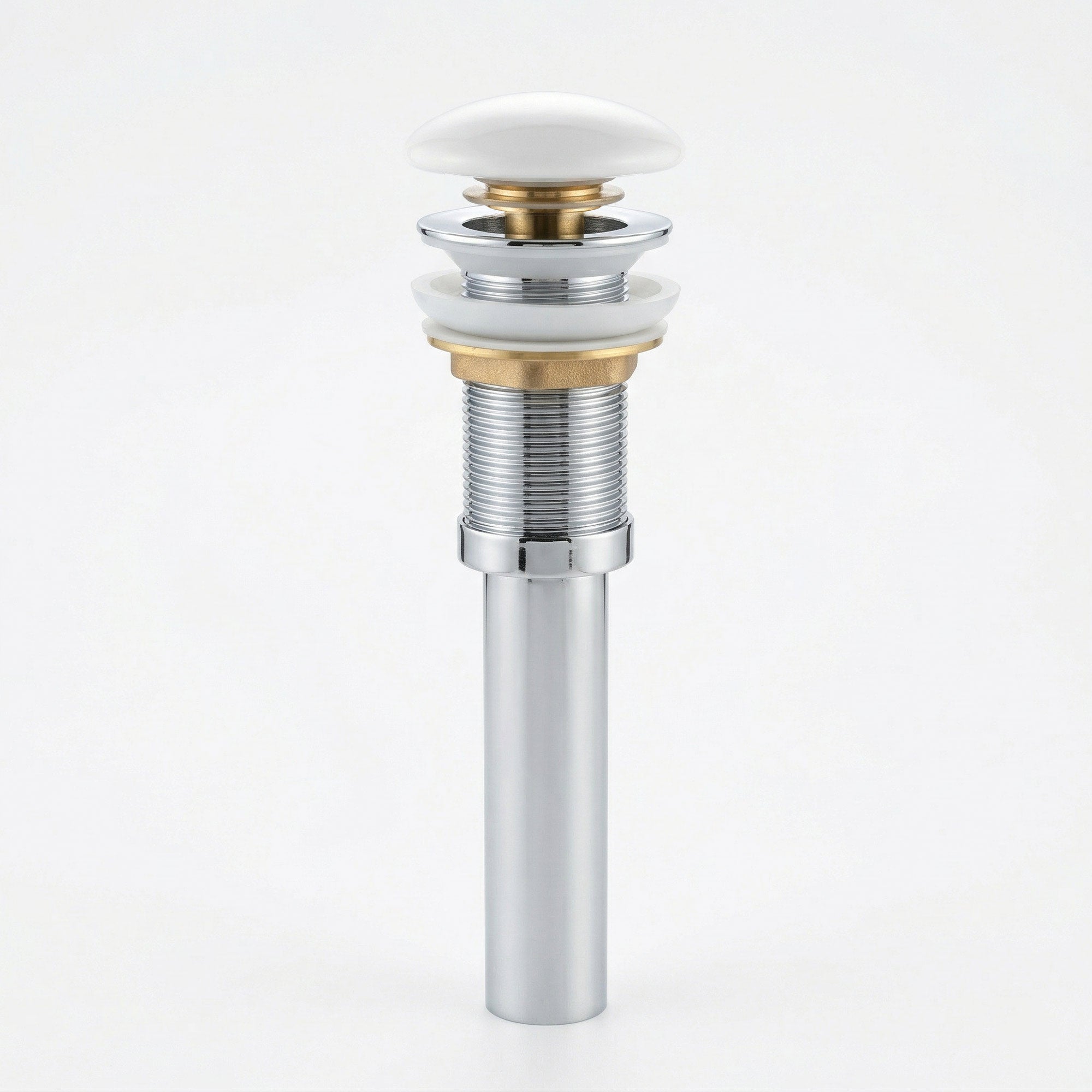 Basin Drain Pop-Up Valve - White Cover