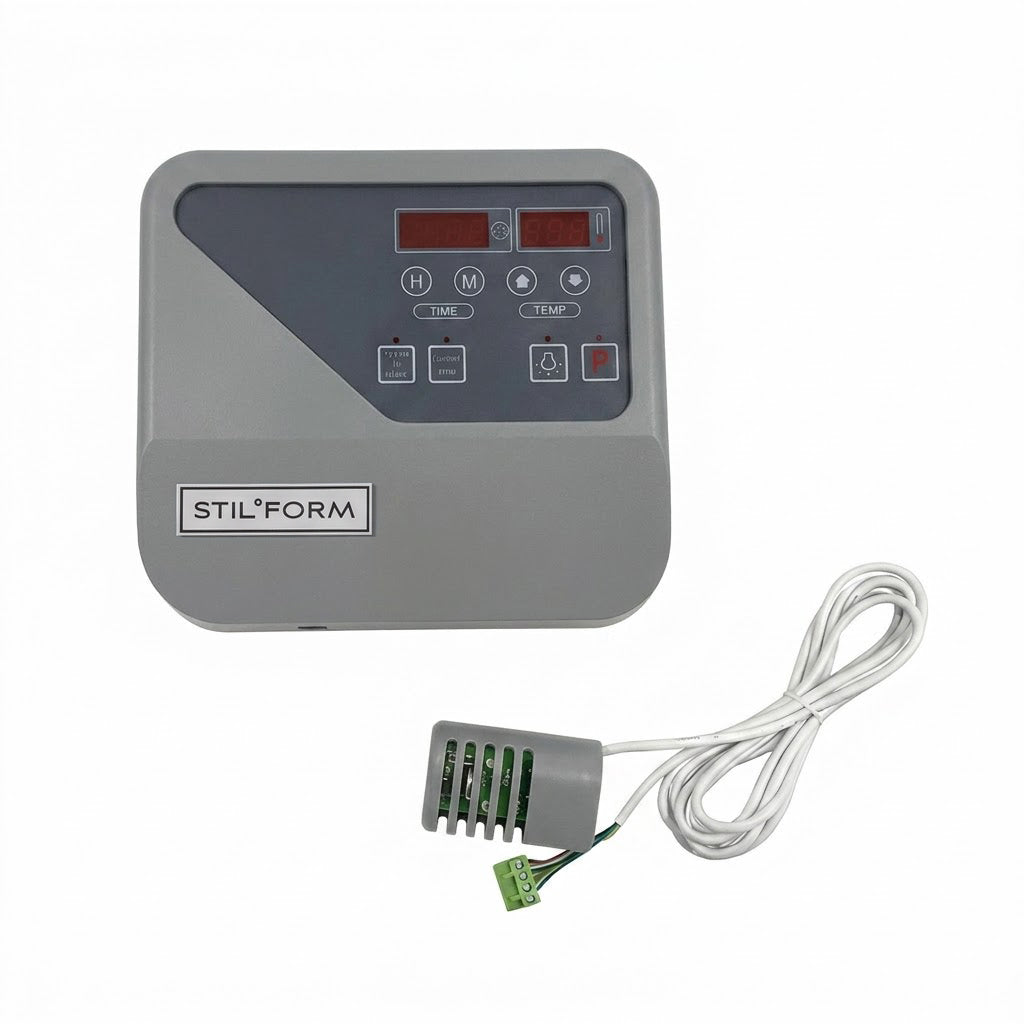 Estufa de sauna Thermolux 4,5KW/6KW Gunmetal – Touch/Digital Controller